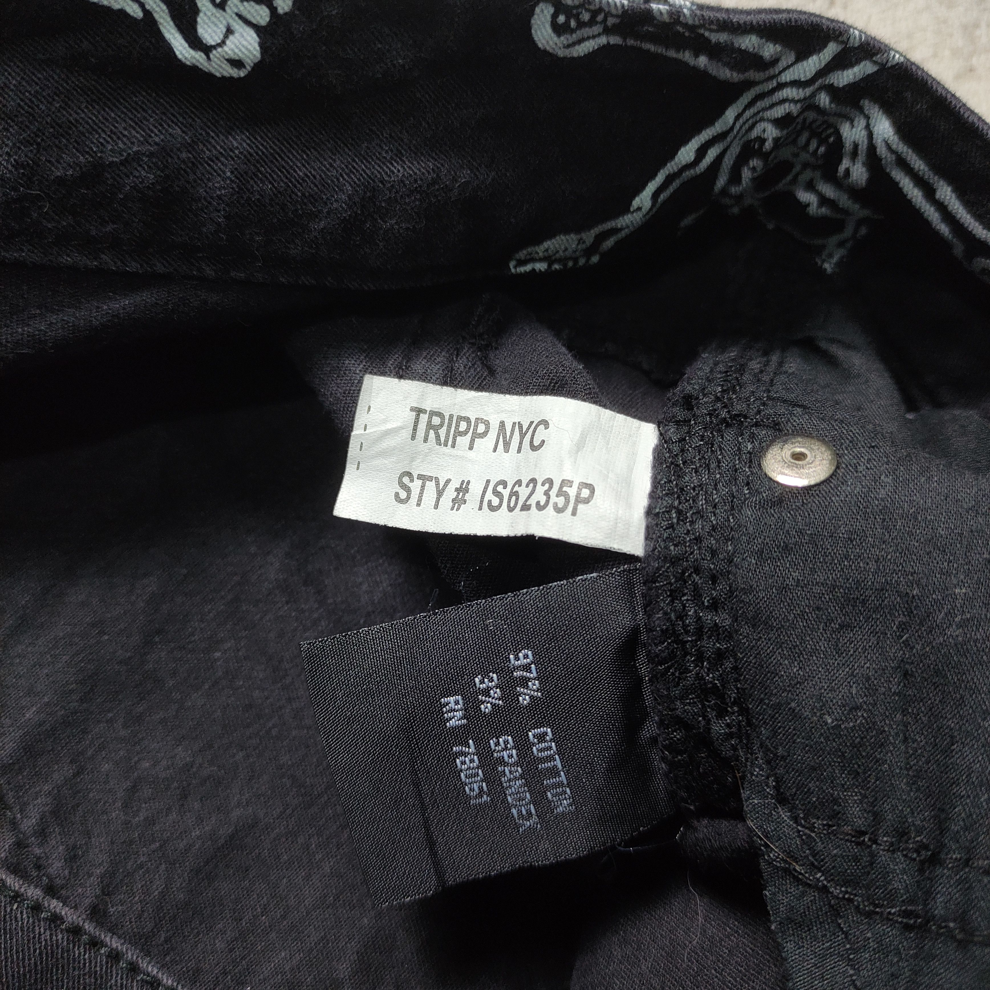 Tripp NYC Tripp Nyc Skull Jeans Archive Avant Garde Size US 30 / EU 46 - 7 Thumbnail