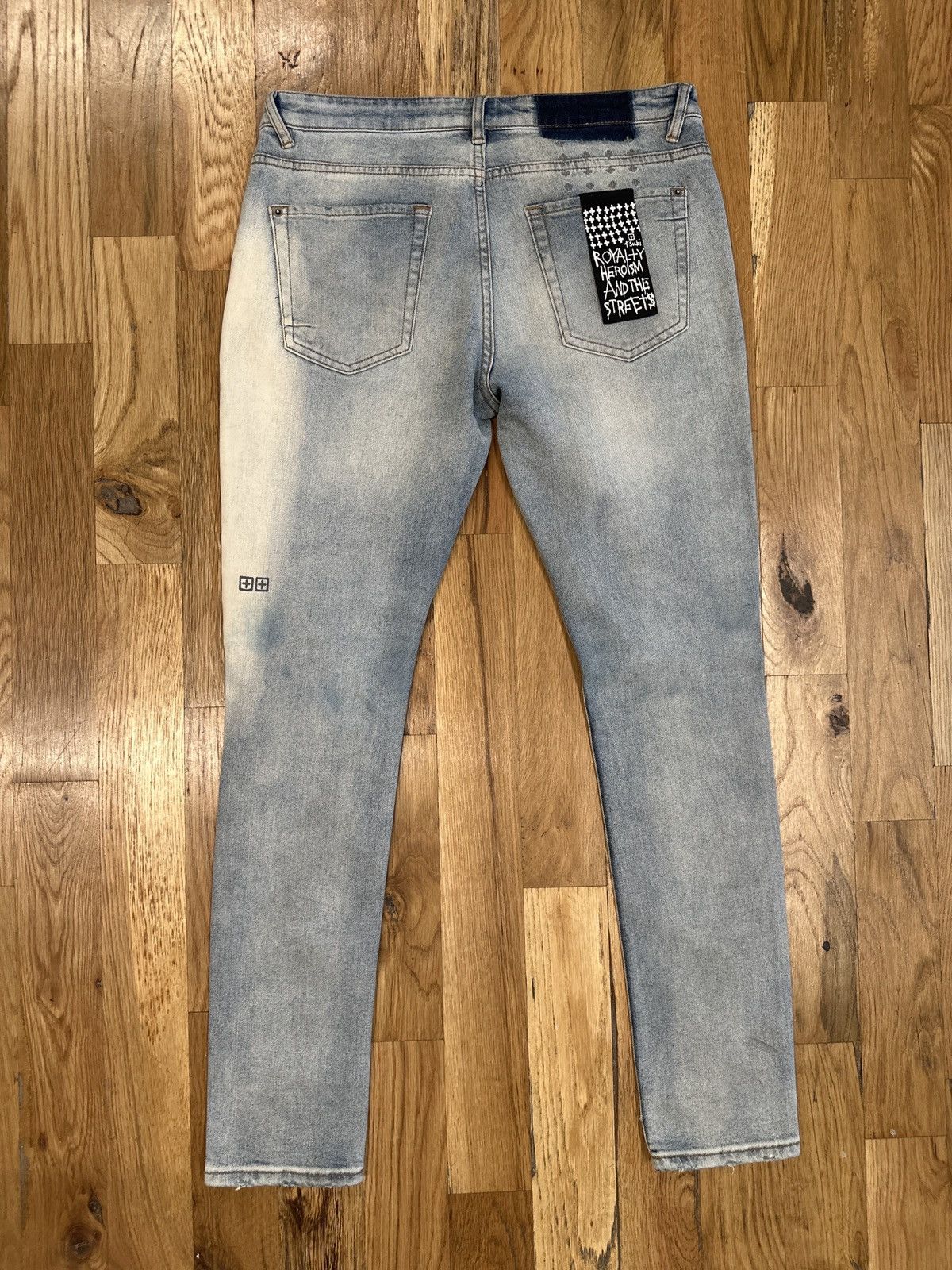 Ksubi Ksubi Plain Washed Blue Denim Jeans Size 33 Size US 33 - 2 Thumbnail