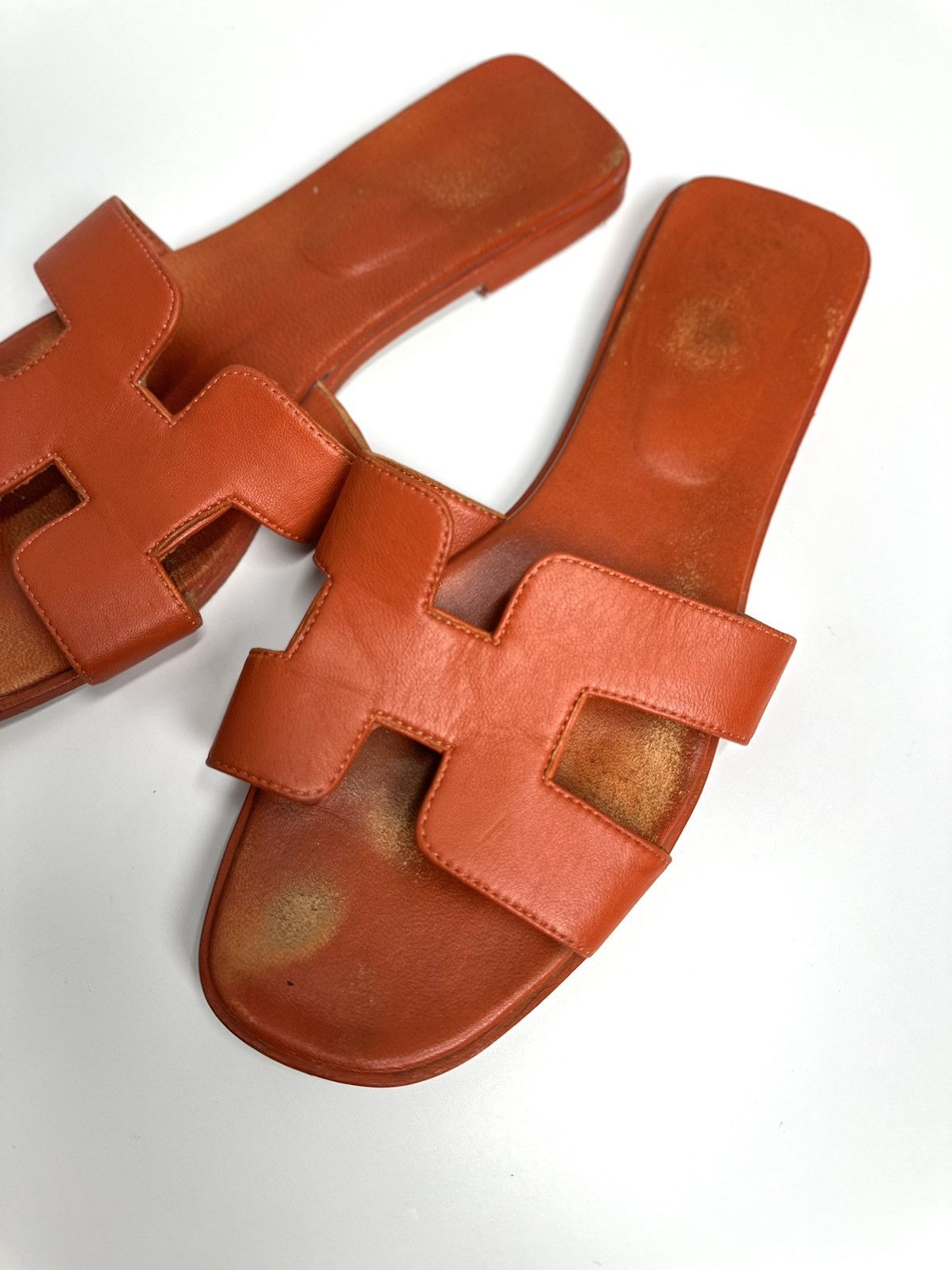 Hermes Vintage Hermes Sandals Luxury Size US 11 / IT 41 - 4 Thumbnail