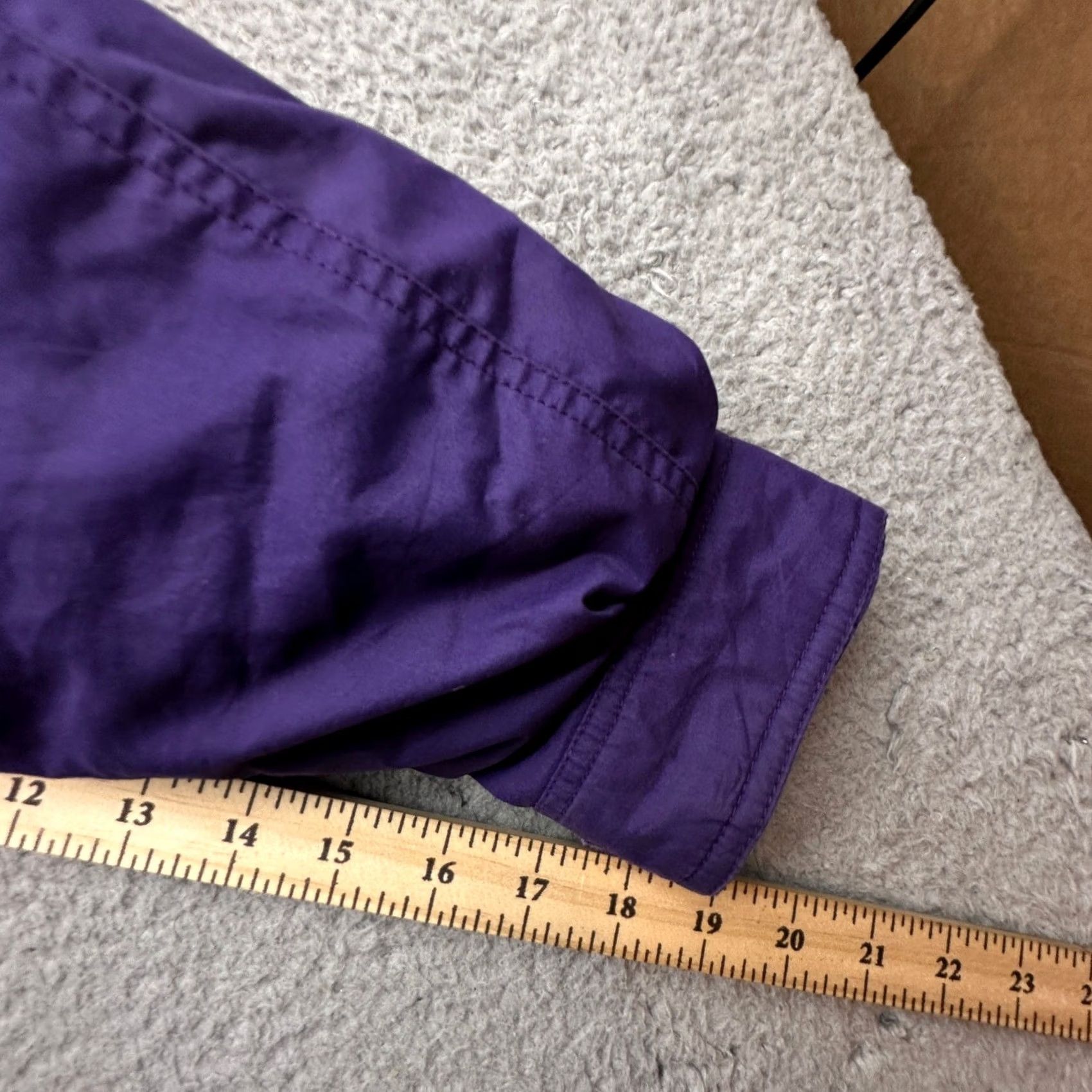 Eddie Bauer VINTAGE Eddie Bauer Snowline Goose Down Parka Hooded Jacket Womens Medium Purple Size M / US 6-8 / IT 42-44 - 4 Thumbnail