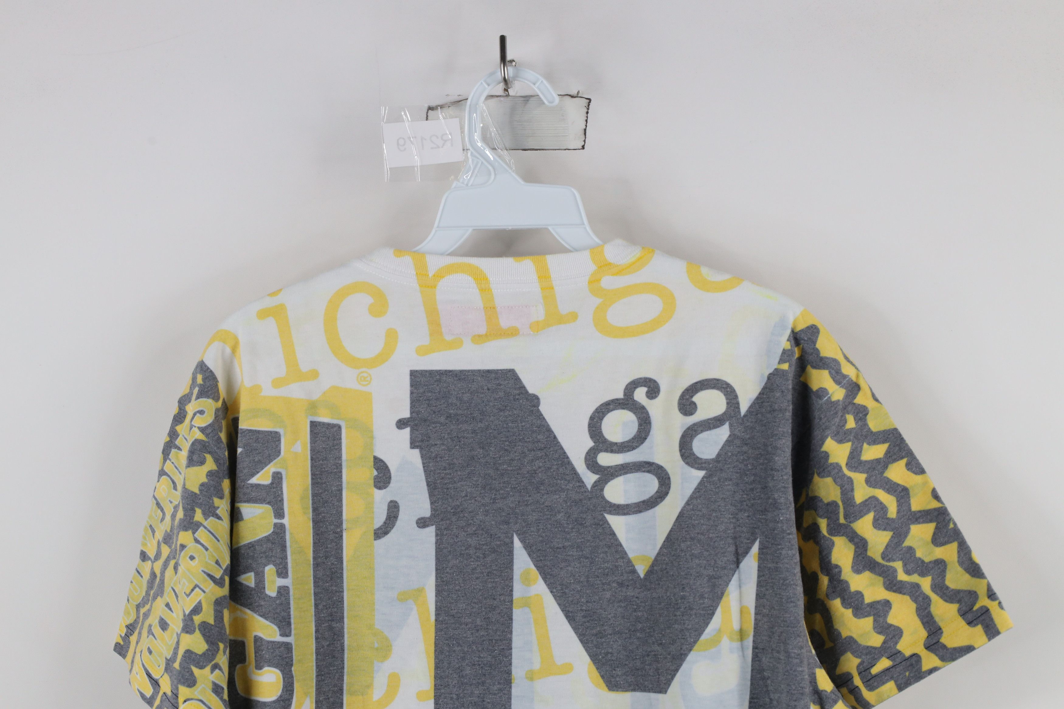 Mitchell & Ness × Vintage Vintage Mitchell & Ness Print University of Michigan T-Shirt Size US S / EU 44-46 / 1 - 14 Thumbnail