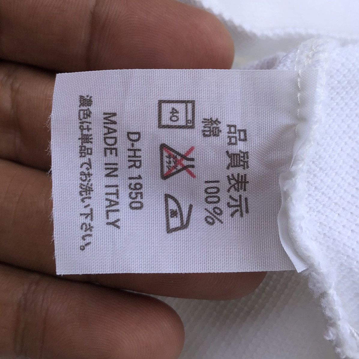 Fendi FENDI Multicolour Embroidery Logo Polo Tee Made In Italy Size US L / EU 52-54 / 3 - 11 Thumbnail