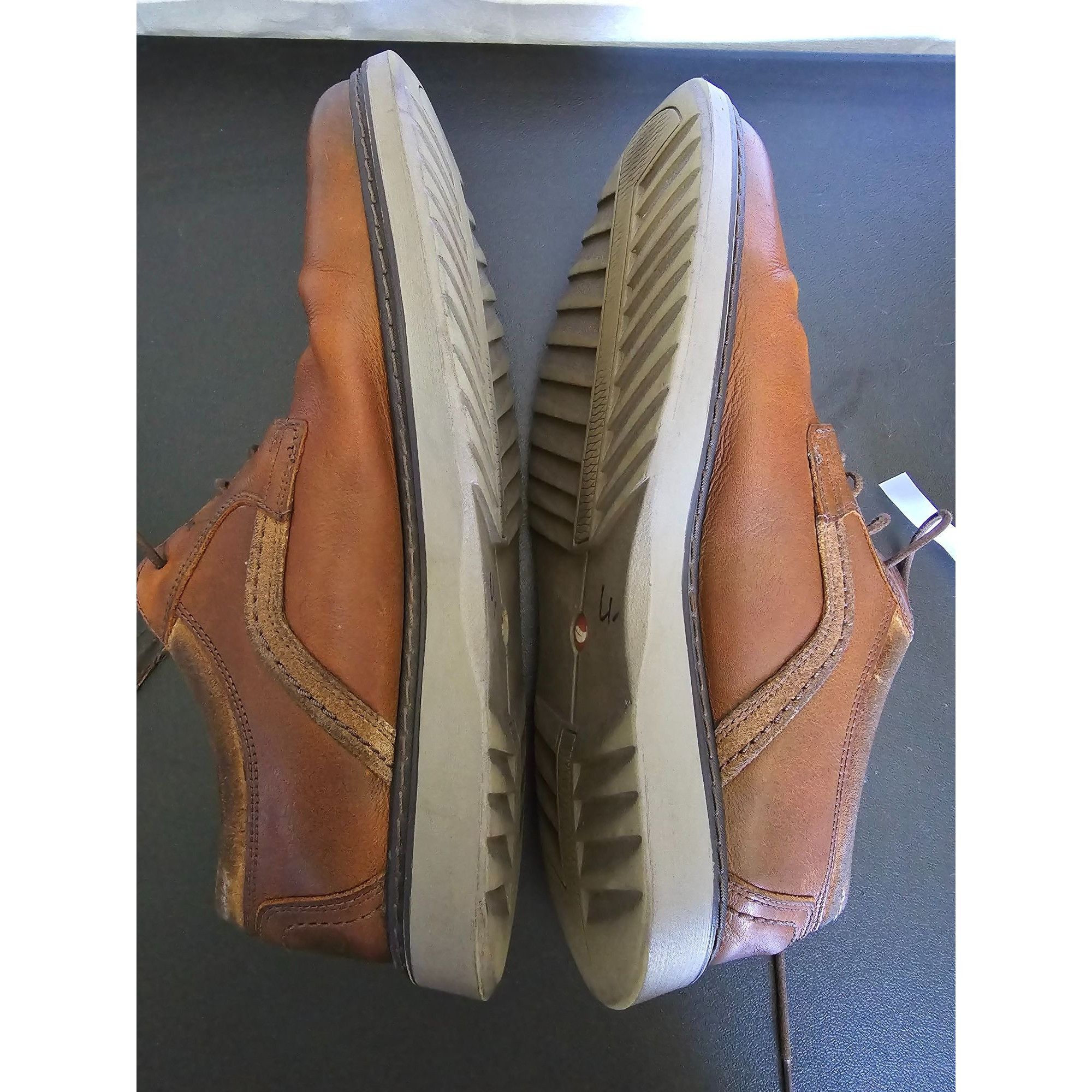 Clarks Clarks Unstructured Mens Leather Lace-Up Shoes Size 9 Size US 9 / EU 42 - 5 Thumbnail