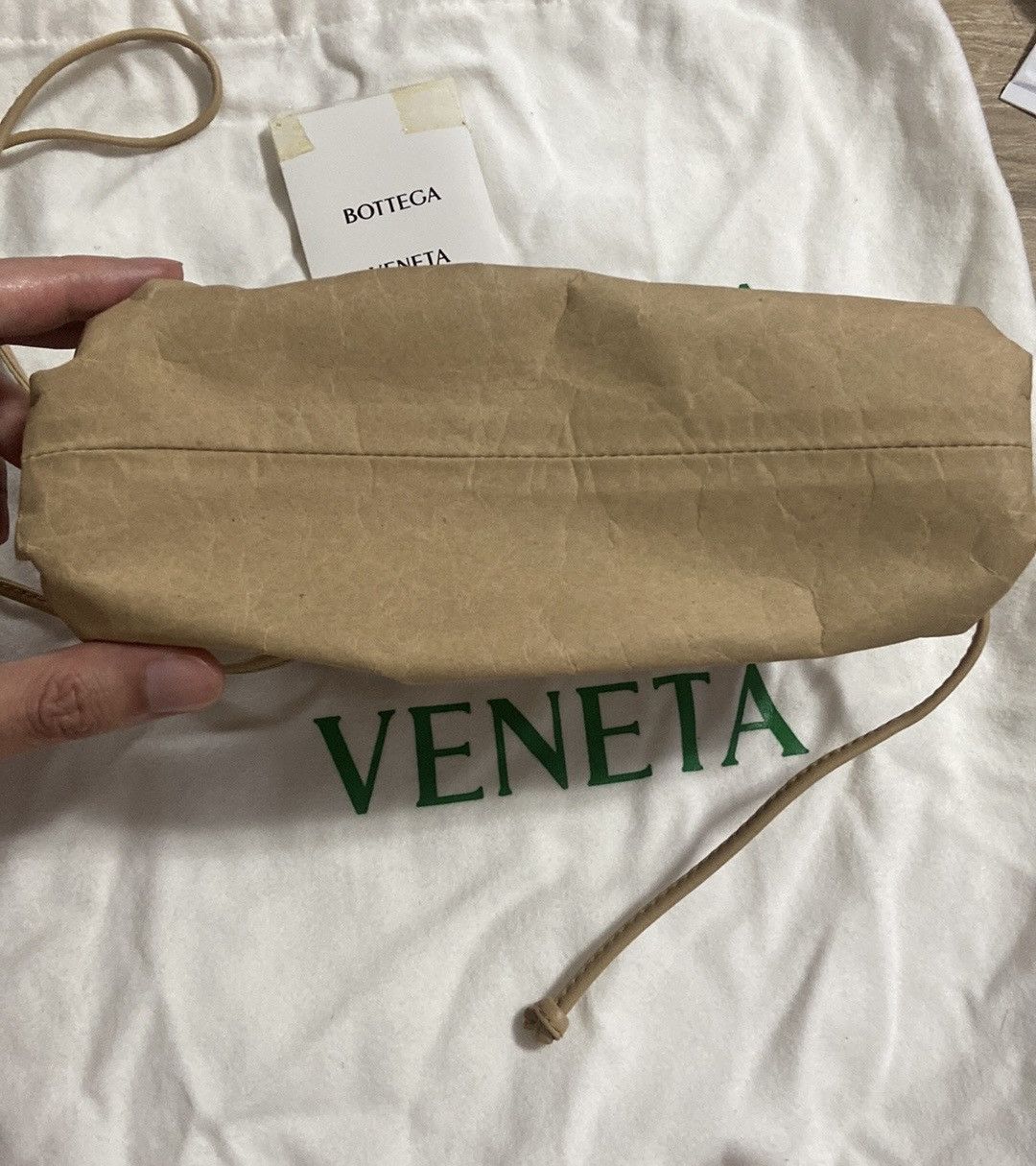 Bottega Veneta Bottega Veneta The Mini Pouch Brown Leather Clutch Size ONE SIZE - 4 Thumbnail
