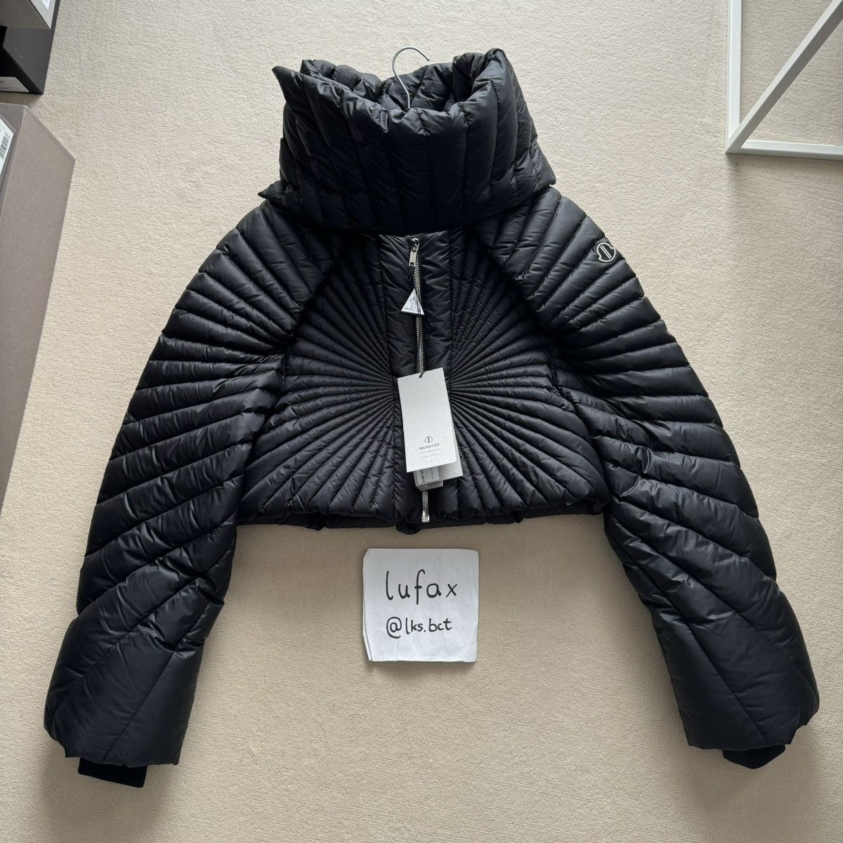 MONCLER×RICK OWENS 2023/24 ジャケット RADIANCE CONVERTIBLES Moncler × Rick Owens NEW | FW23 RADIANCE CONVERTIBLE JACKET