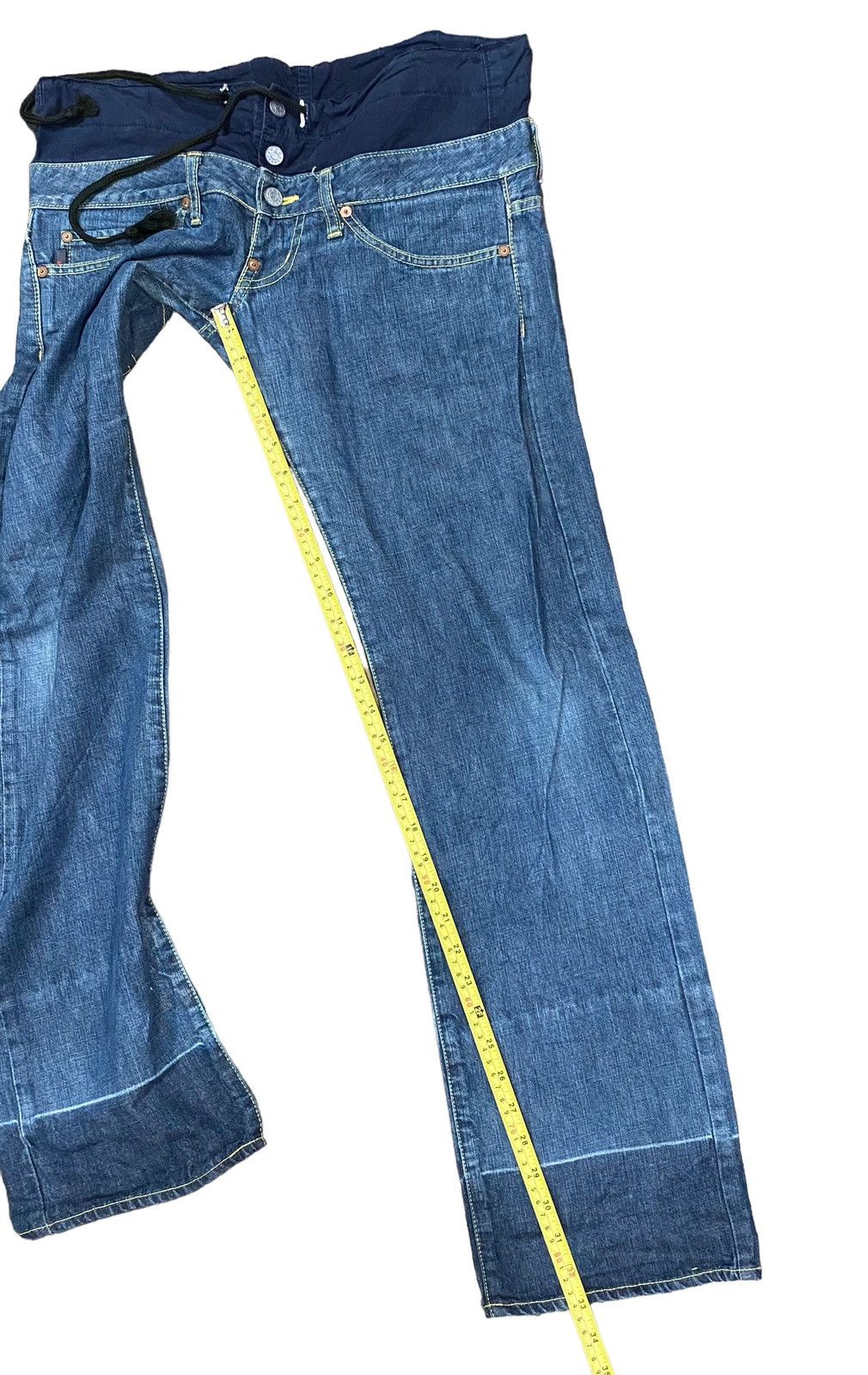 Designer × Japanese Brand Japanese Yen Ladies Jeans Size 36" / US 14 / IT 50 - 19 Thumbnail