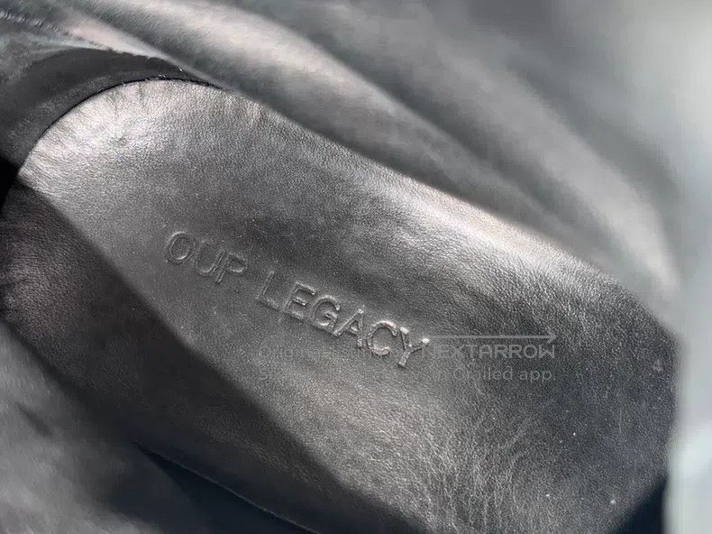 Our Legacy Our Legacy Black Mid-Calf Leather Boots Size US 7 / EU 40 - 9 Thumbnail