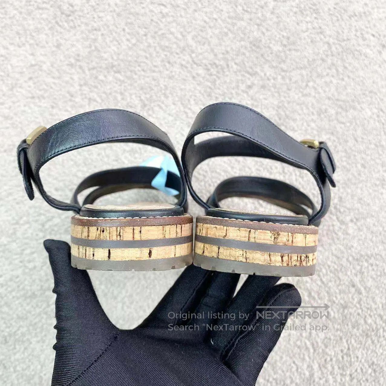 Chanel Chanel Rhinestone logo flat sandals| Size US 6.5 / IT 36.5 - 5 Thumbnail