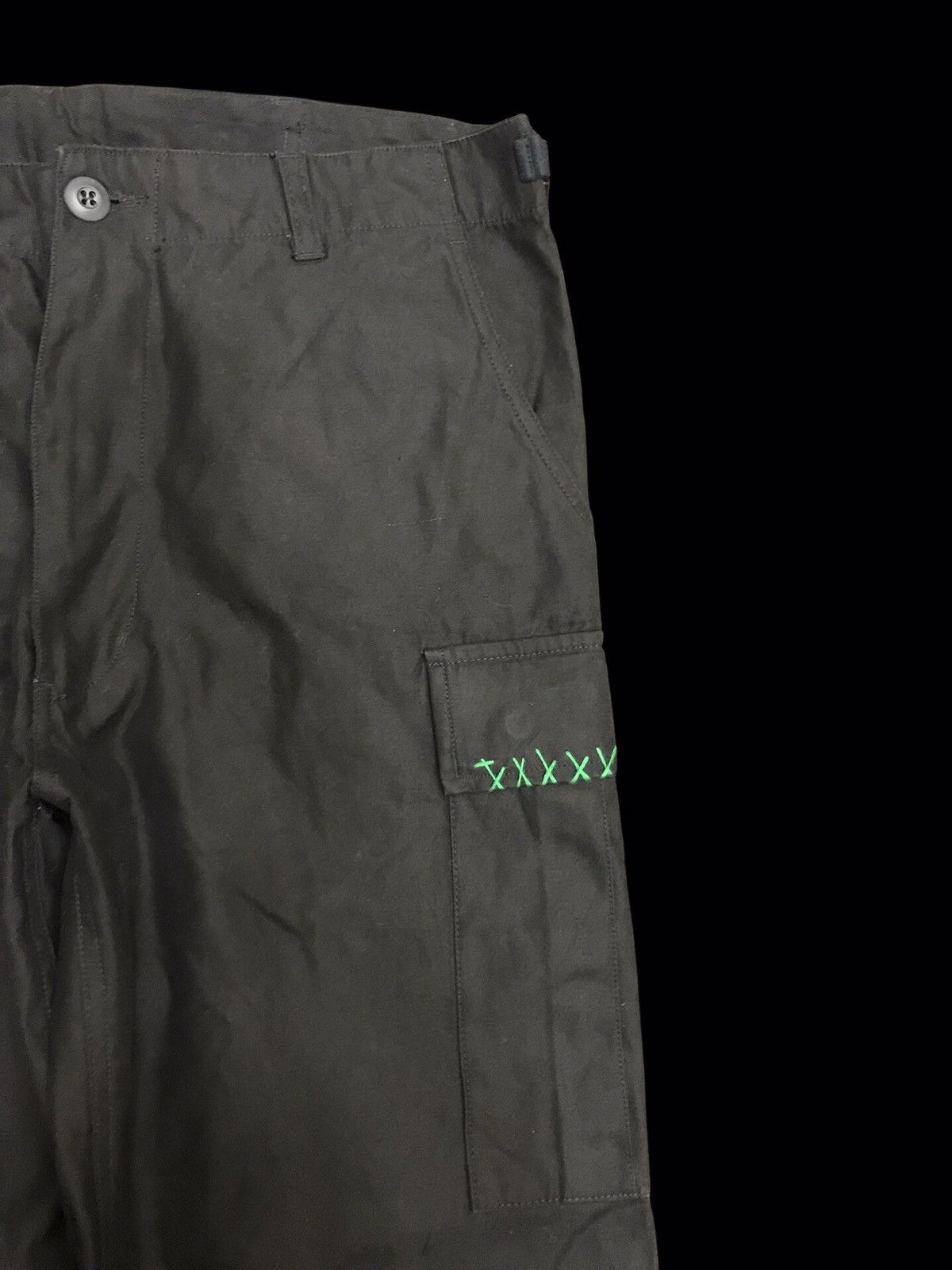 Japanese Brand 💥AVANT GARDE💥ROM Japan Archiva Multizipper Cargo Pant F175 Size US 31 - 3 Thumbnail