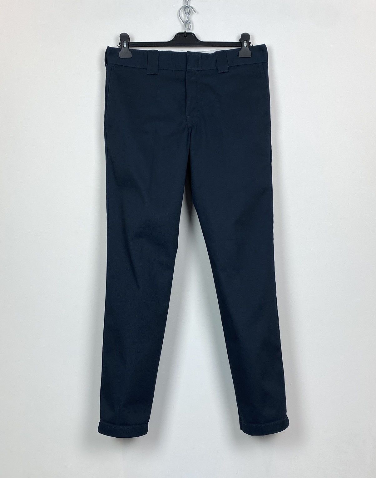 Vintage Y2K Dickies Slim Straight Casual Chino Pants Patch Logo Size US 32 / EU 48 - 4 Thumbnail