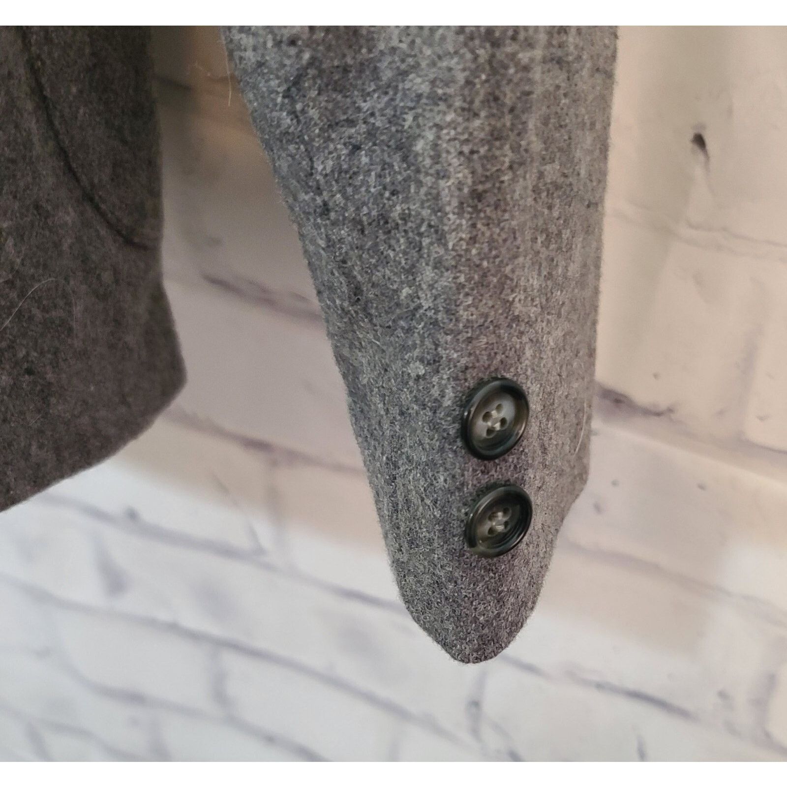 Other Vintage Union Made Prestige Of Boston Gray Wool Blazer, Sz 6 Size M / US 6-8 / IT 42-44 - 5 Thumbnail