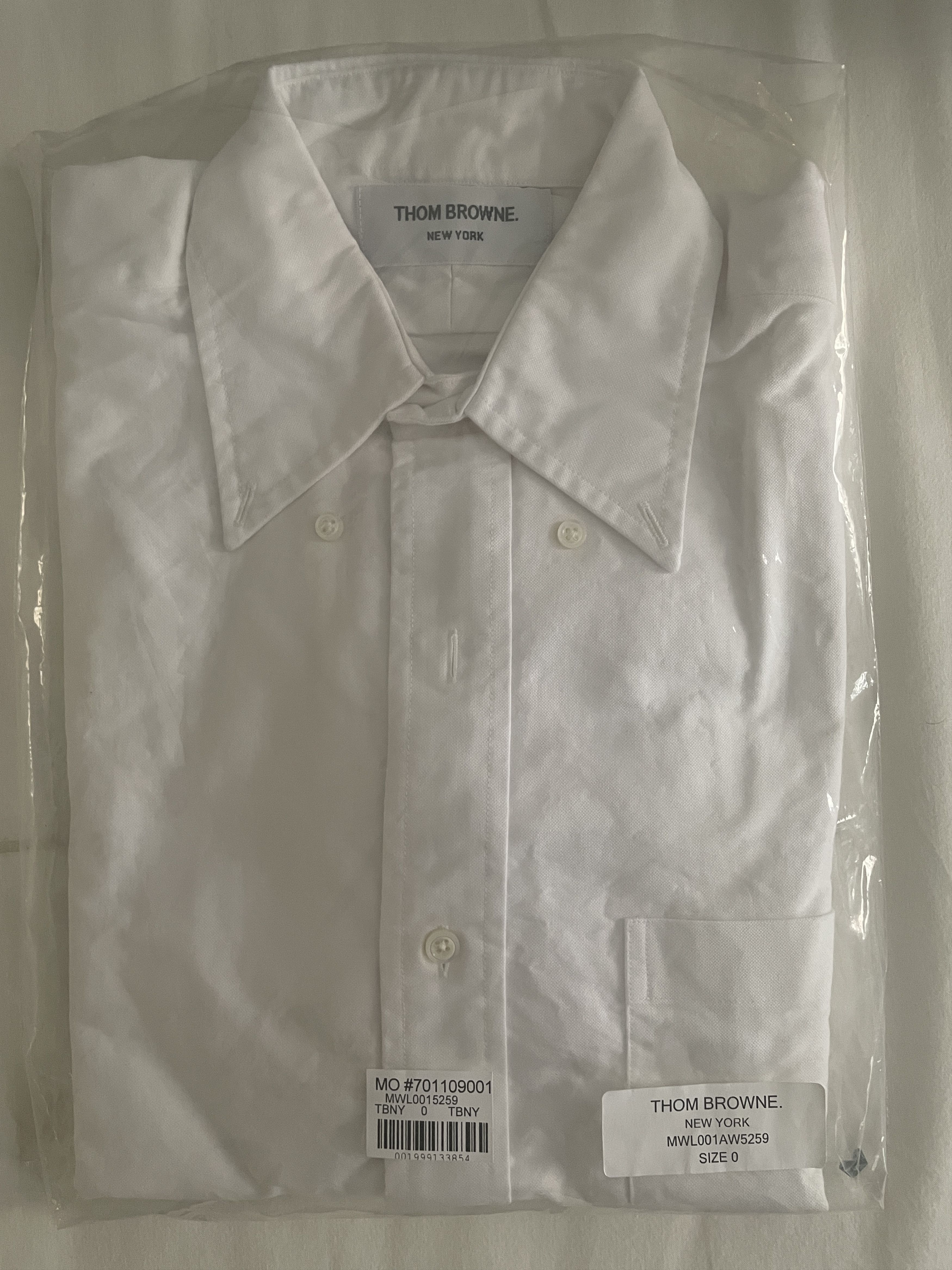 Thom Browne NWT Thom Browne Classic Oxford Shirt Size US XS / EU 42 / 0 - 5 Thumbnail