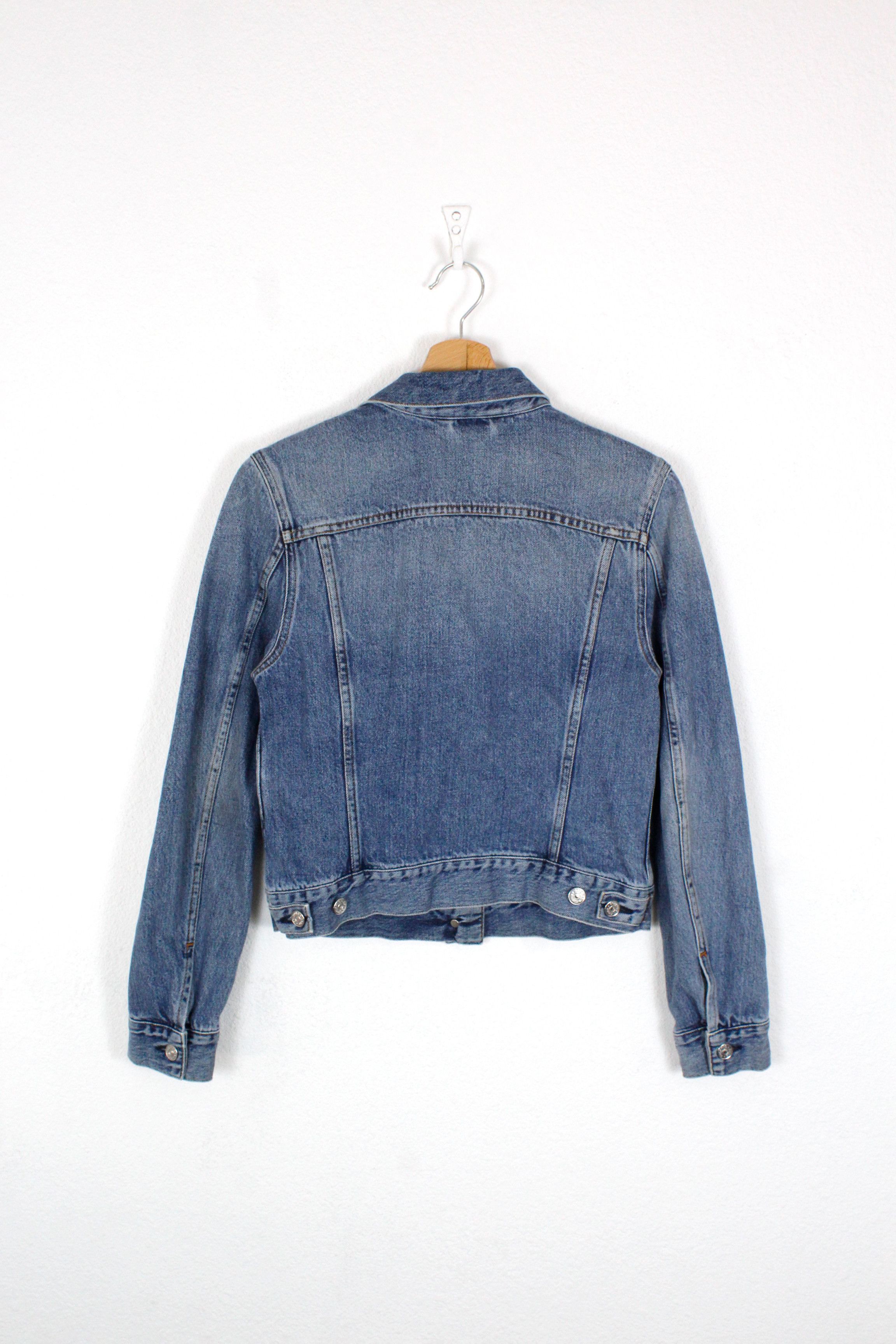 Acne Studios × Denime × Jean Womens Acne Studios Top Mid VTG Denim Jeans Jacket Size XS / US 0-2 / IT 36-38 - 4 Thumbnail