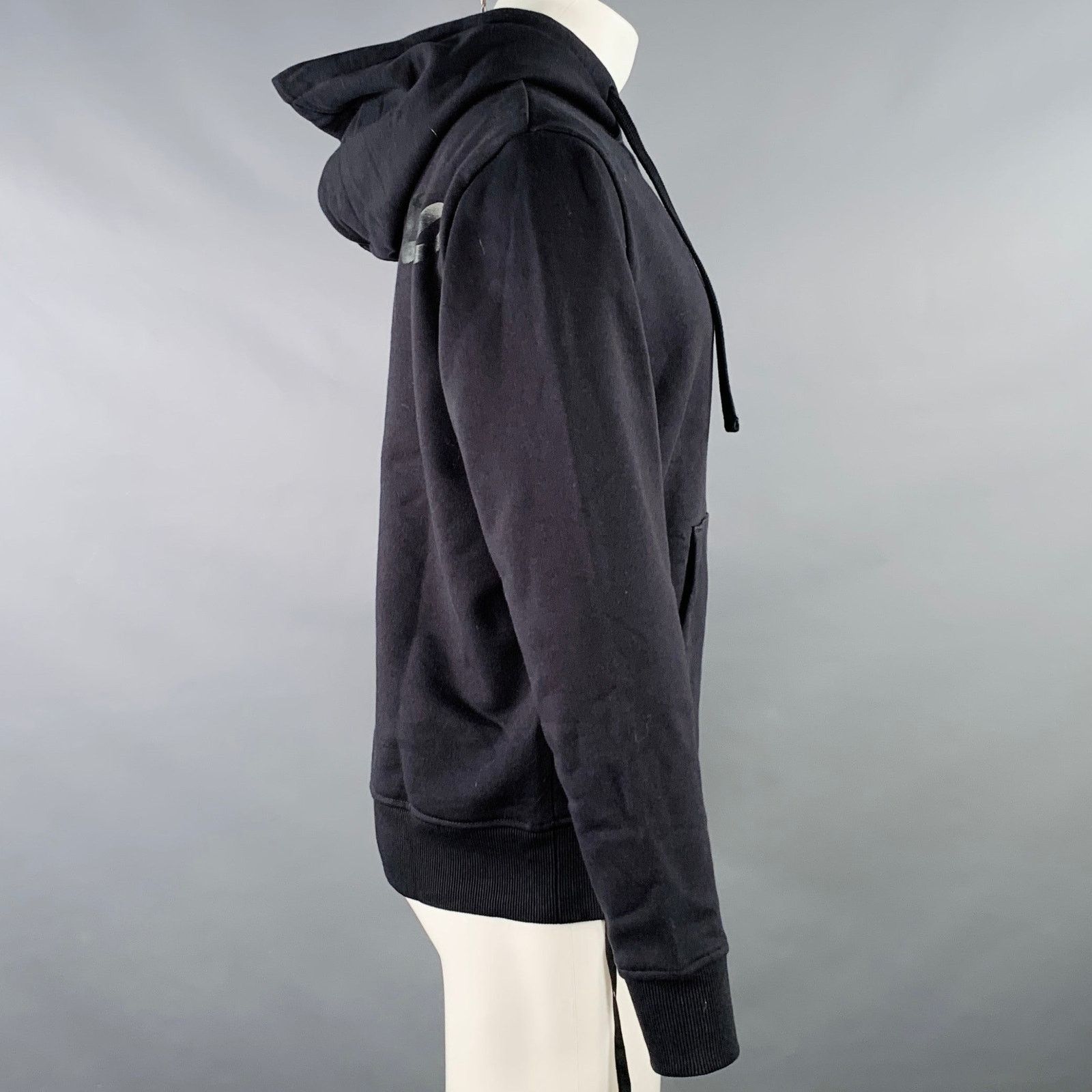 Kith KITH Size XS Black White Logo Cotton Hooded Sweatshirt Size US XS / EU 42 / 0 - 3 Thumbnail