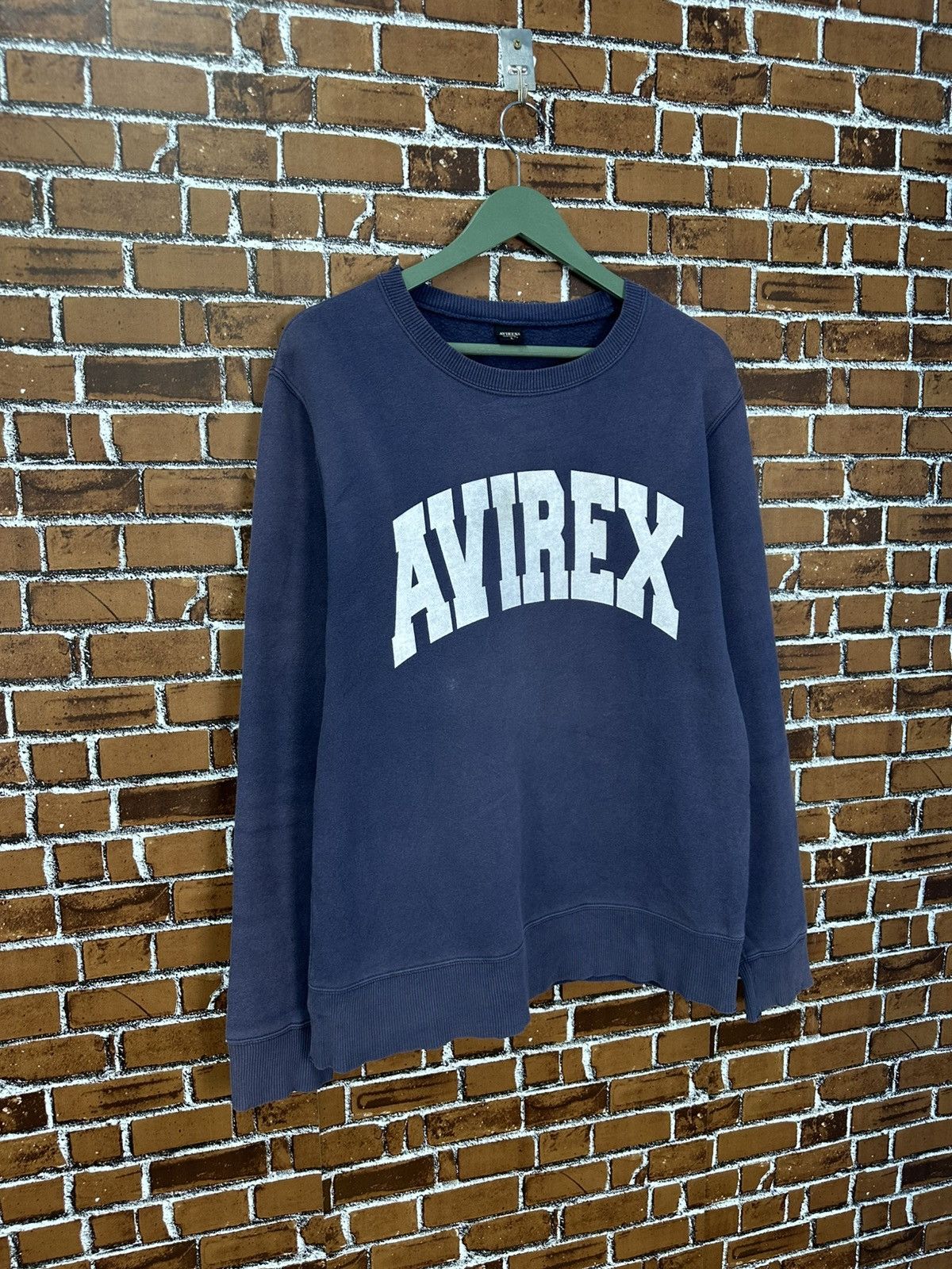 Avirex Vintage Avirex Spell Out Sun Faded Crewneck Z417 Size US L / EU 52-54 / 3 - 2 Thumbnail