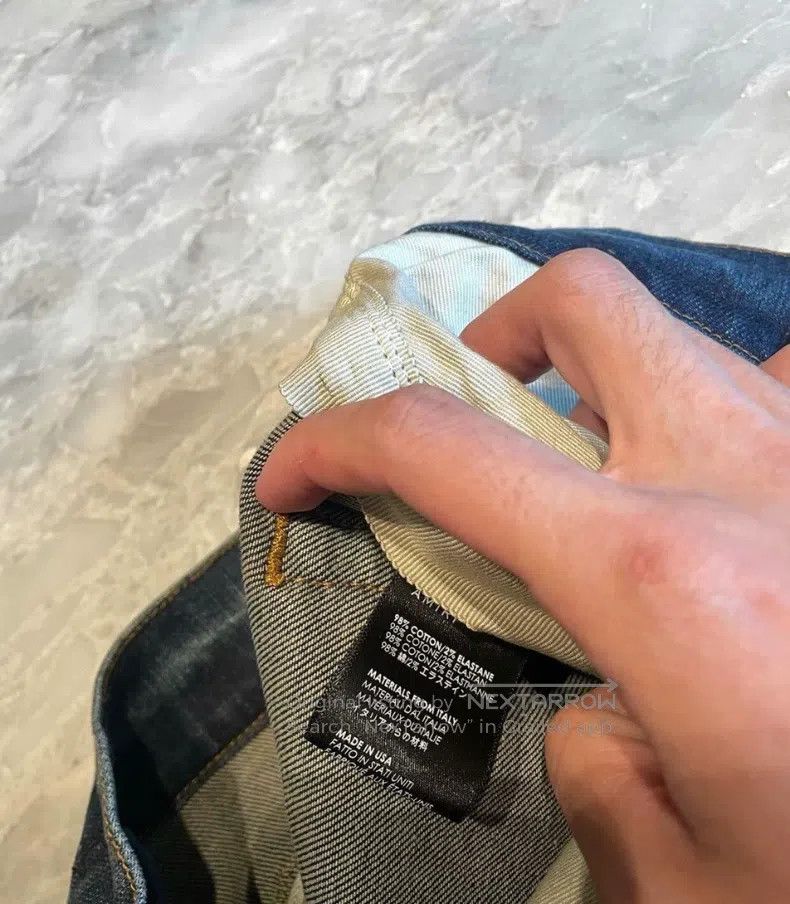 Amiri Amiri Classic Star Element Patchwork Blue Jeans Size 32 Size US 32 / EU 48 - 4 Thumbnail