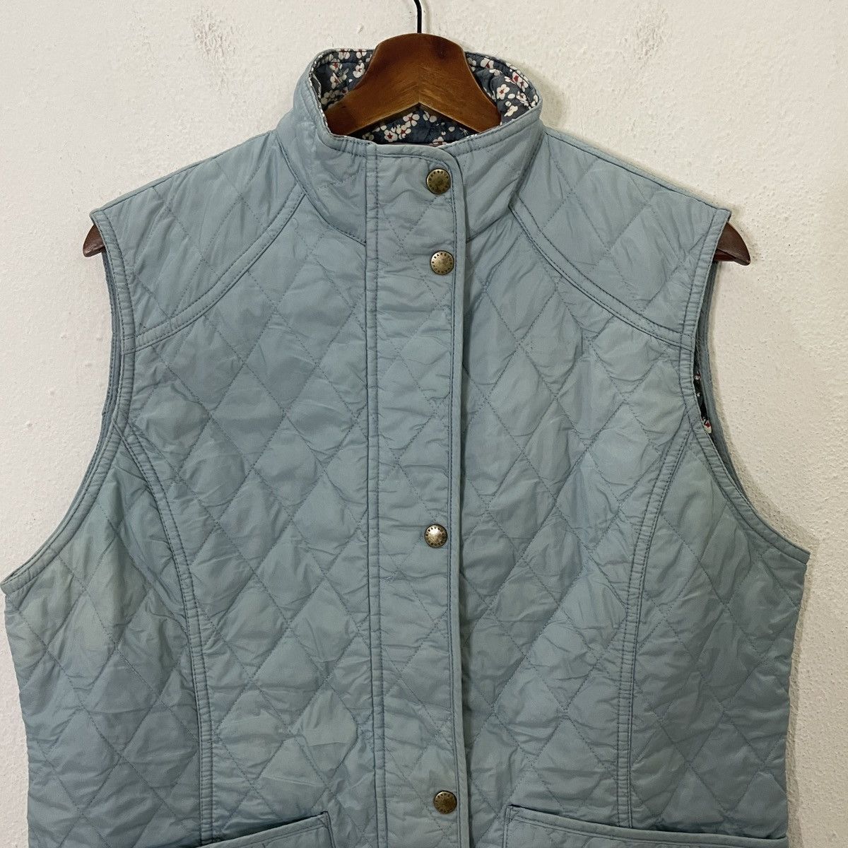 Barbour Vintage Barbour Sleeveless Jacket Size US M / EU 48-50 / 2 - 2 Thumbnail
