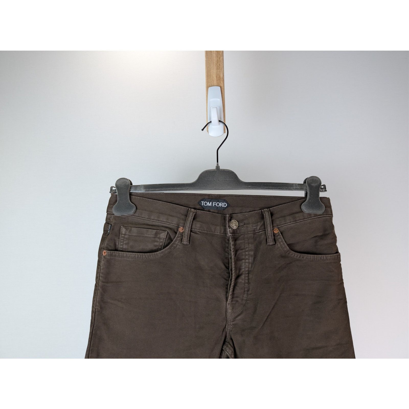 Tom Ford o1rshd1 Slim-Fit Denim Jeans in Brown 32 Size US 32 / EU 48 - 3 Thumbnail