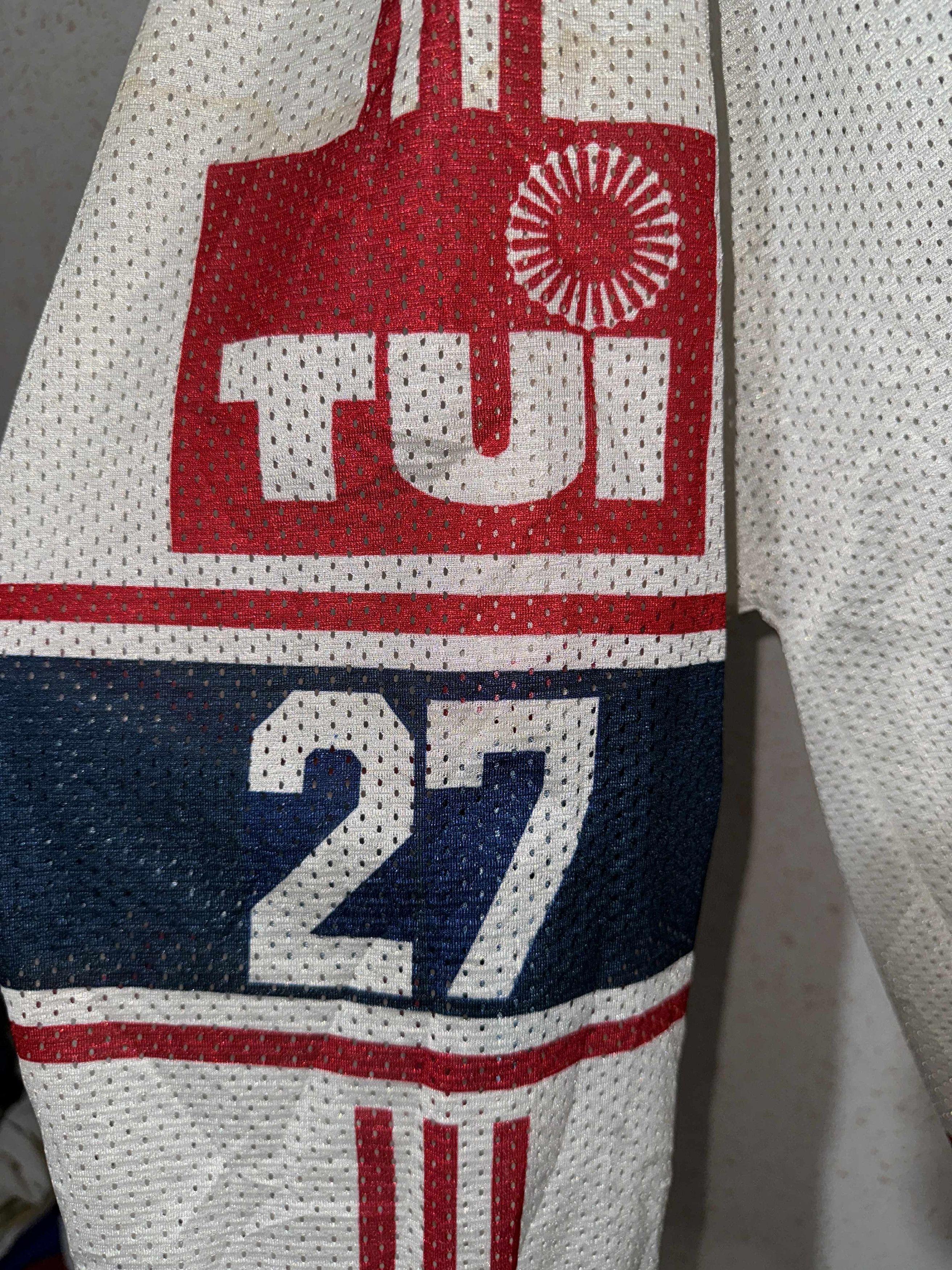 Adidas Kölner Haie Hockey Adidas 1991/92 Player Helmut Steiger 27 Size US XL / EU 56 / 4 - 6 Thumbnail