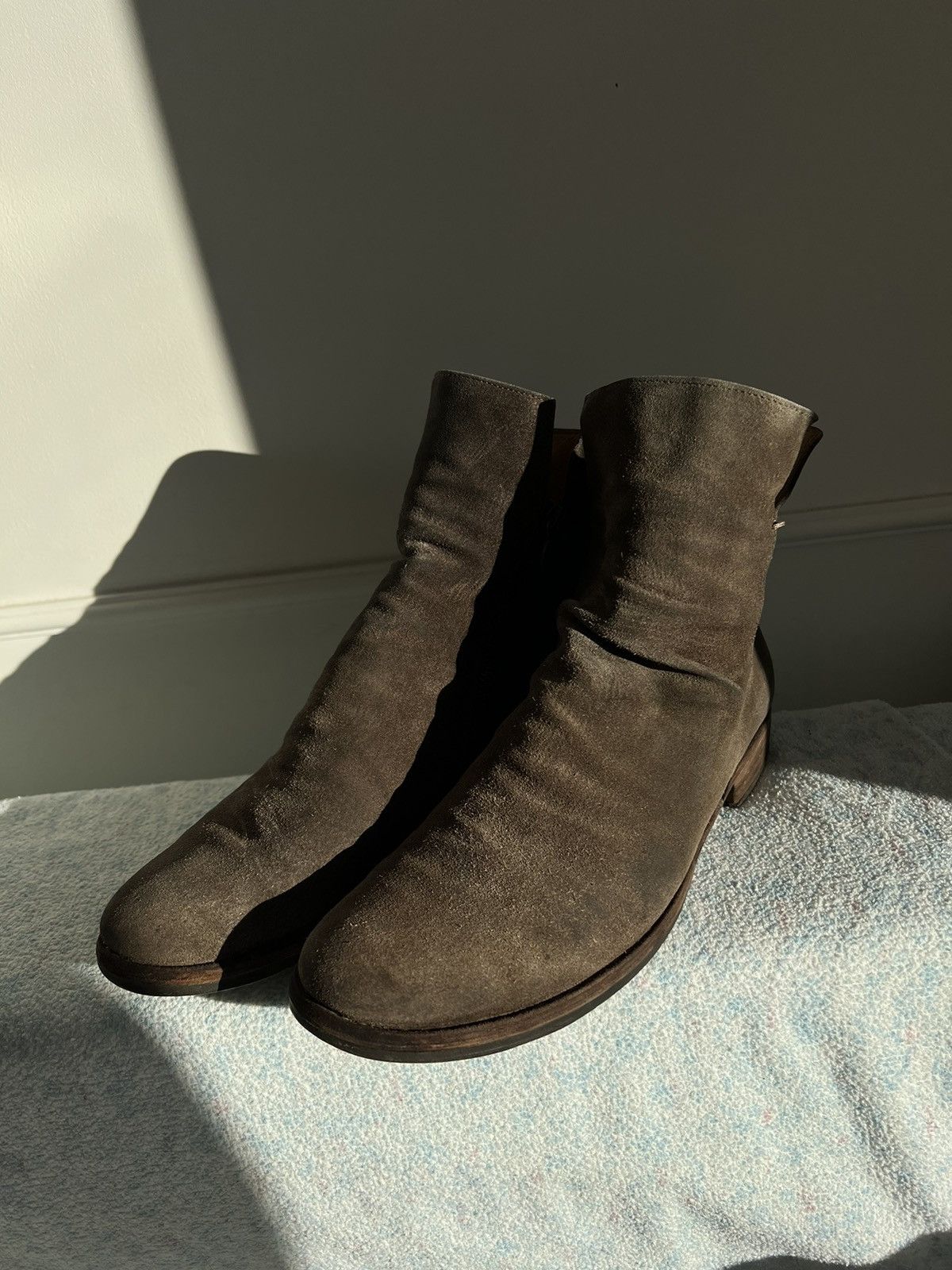 Fiorentini + Baker FIORENTINI+BAKER ELF Suede Leather Boots Guidi style Size US 8.5 / EU 41-42 - 3 Thumbnail