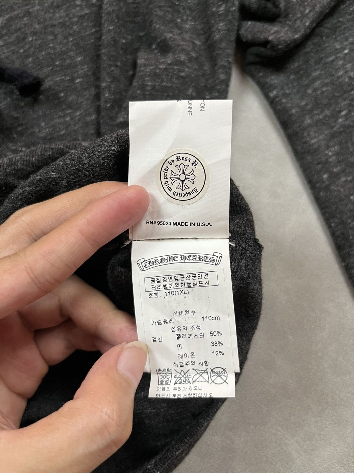 Chrome Hearts Chrome Hearts star zip hoodie Size US M / EU 48-50 / 2 - 13 Thumbnail