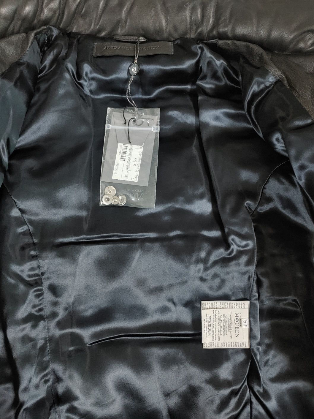 Alexander McQueen Alexander McQueen Leather Bomber Size US M / EU 48-50 / 2 - 6 Thumbnail