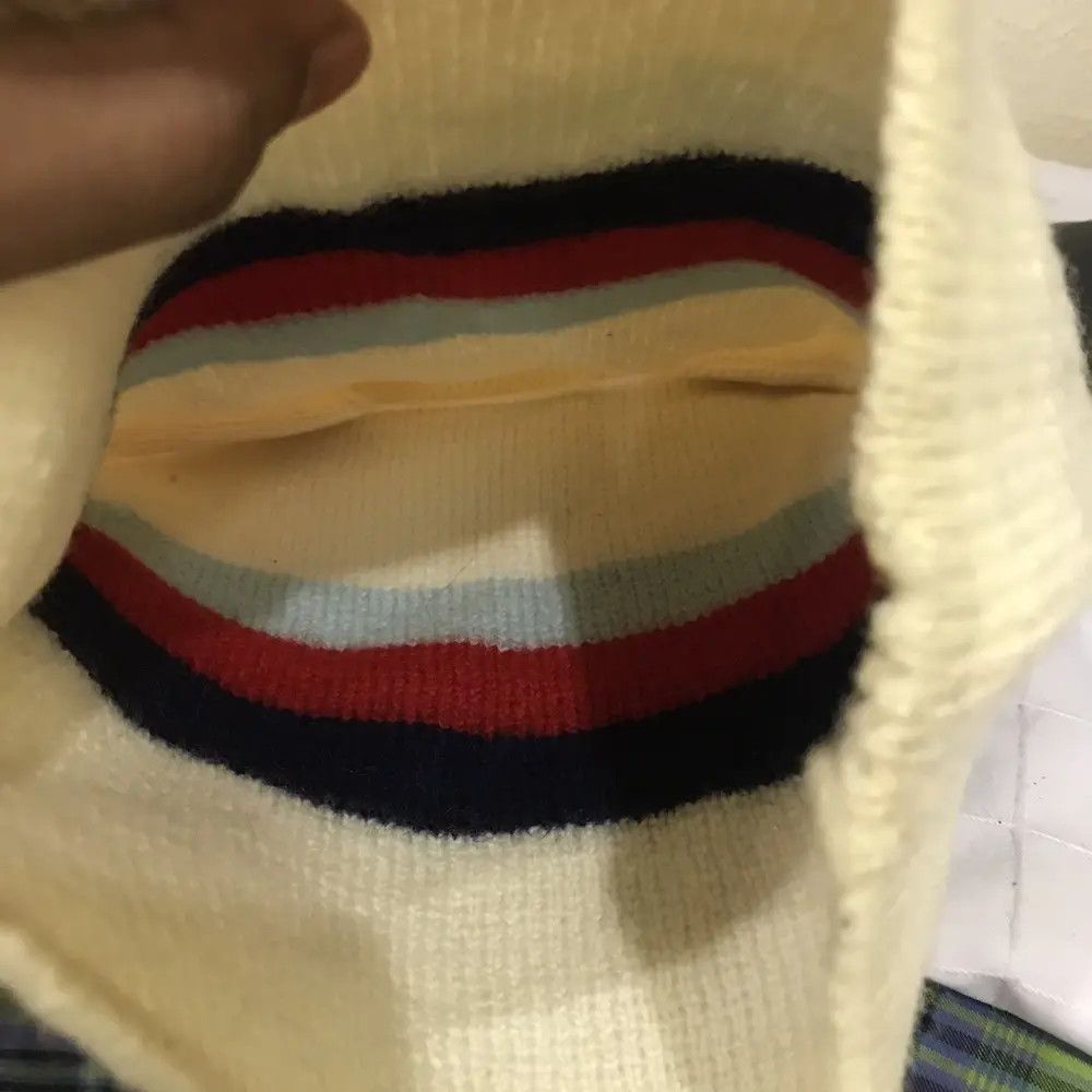 Japanese Brand × Vintage Japanese Brand Stripe Design Beanie Hat Size ONE SIZE - 5 Thumbnail