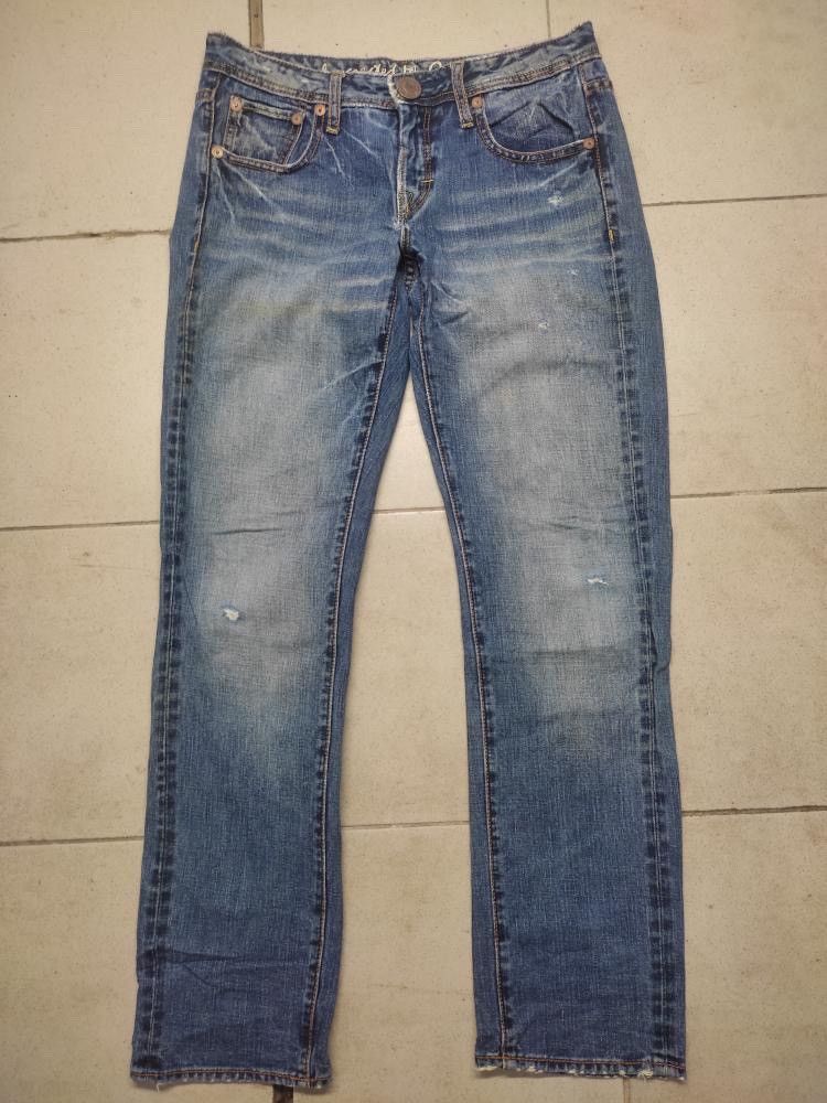 Japanese Brand × Vintage VINTAGE INTERNATIONAL BASIC JEANS DISTRESSED STYLE Size US 33 - 5 Thumbnail