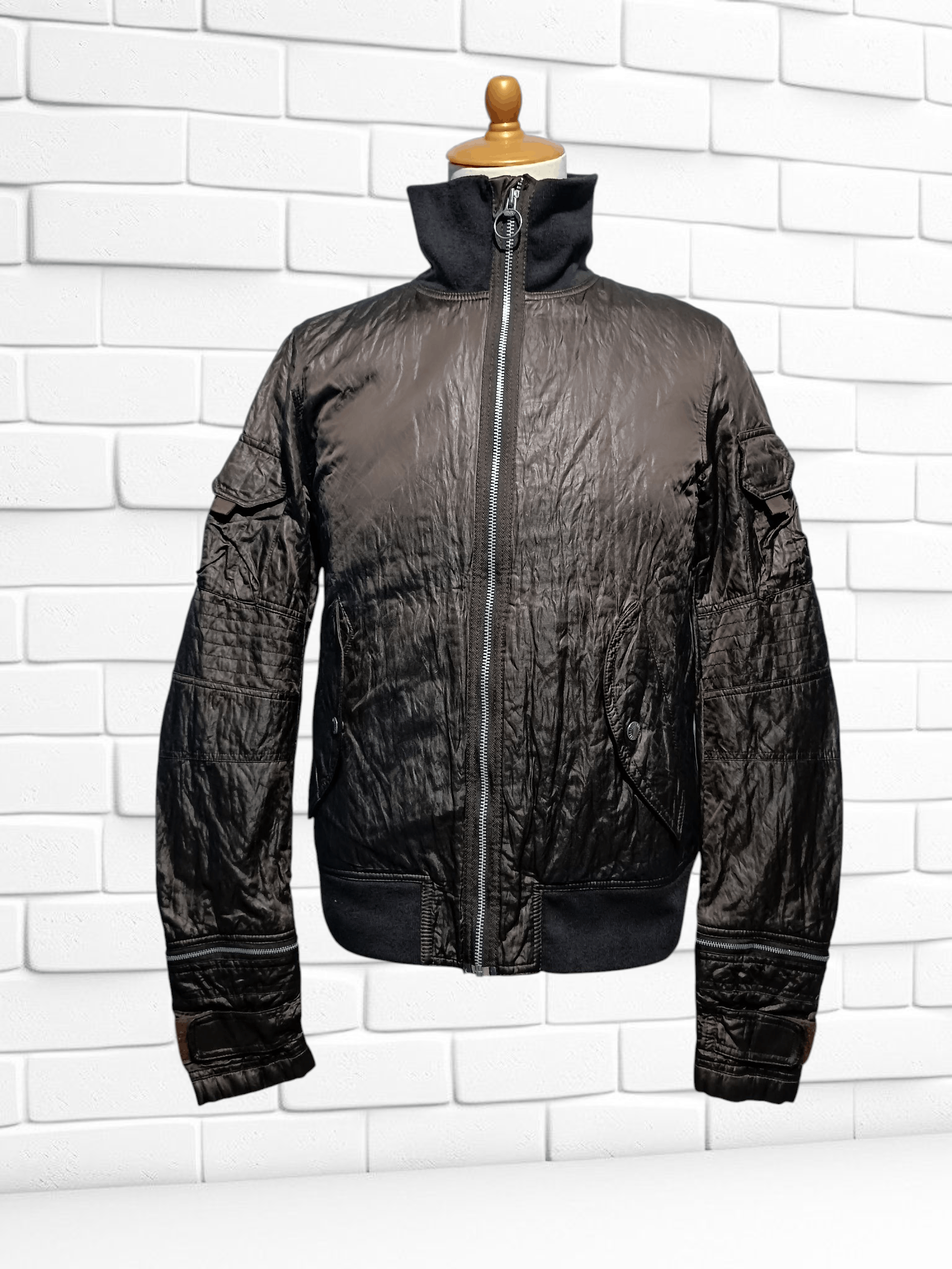 Japanese Brand Limited Edition "Man Of The Moon" Vintage Jacket Crinkle Size US M / EU 48-50 / 2 - 1 Thumbnail