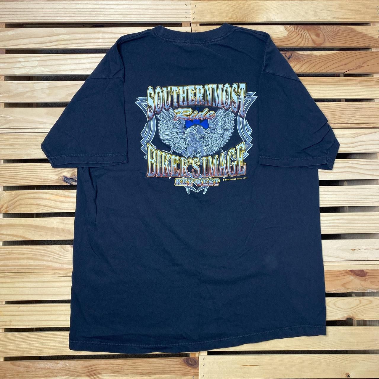 Other Vintage Bikers Image Black Biker Pocket Tee Size XL Size US XL / EU 56 / 4 - 1 Thumbnail