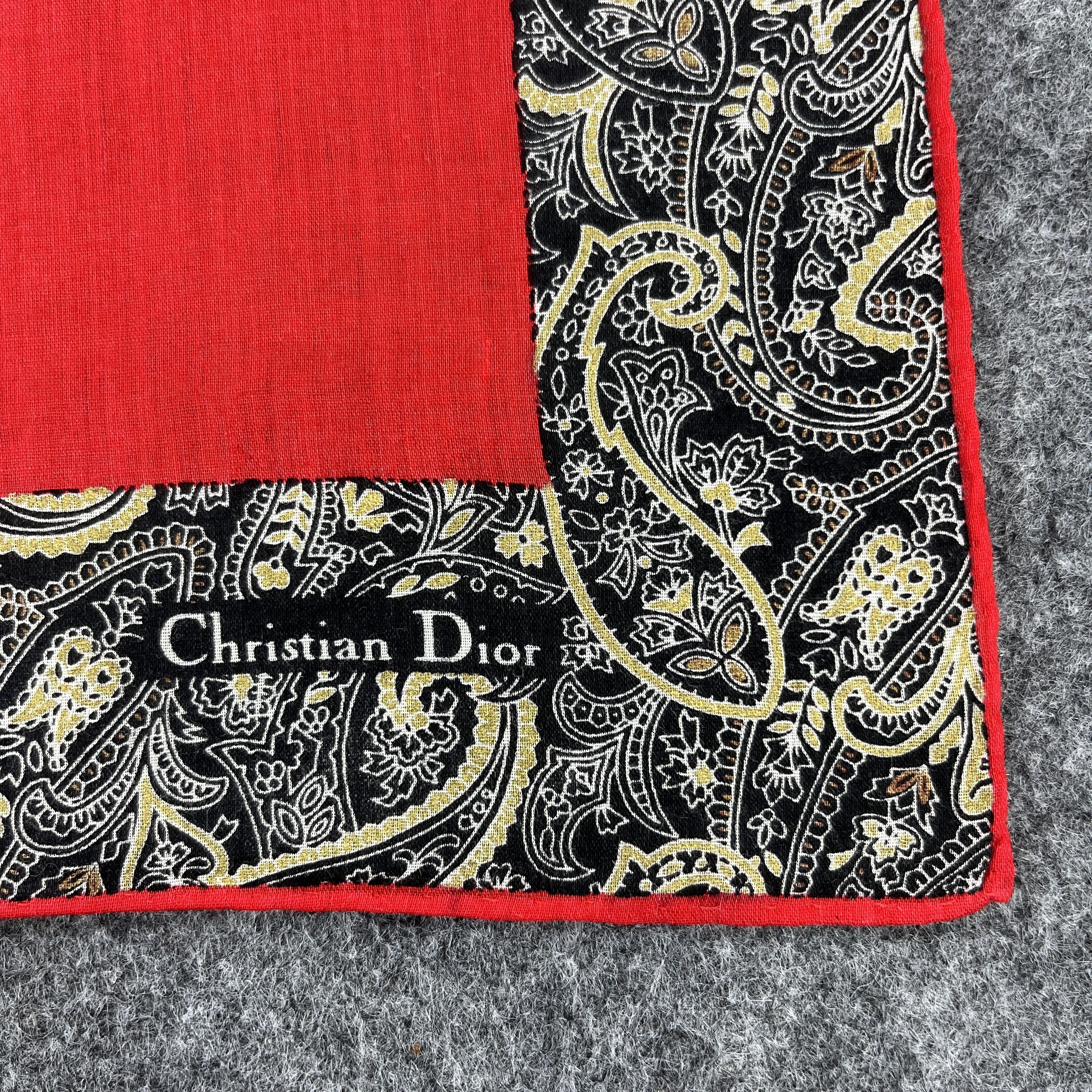Other Christian Dior Handkerchief / Bandana / Neckerchief B576 Size ONE SIZE - 3 Thumbnail