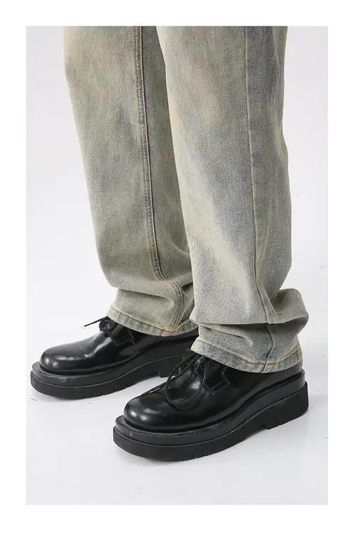 Other Men's vintage washed distressed simple jeans Size US 32 / EU 48 - 6 Thumbnail