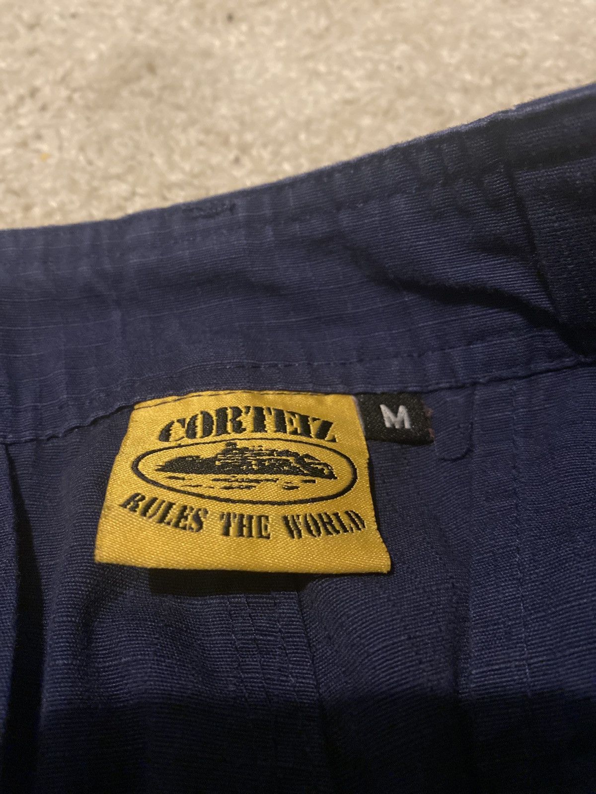 Corteiz Cortiez men’s cargo pants navy blue Size US 32 / EU 48 - 5 Thumbnail