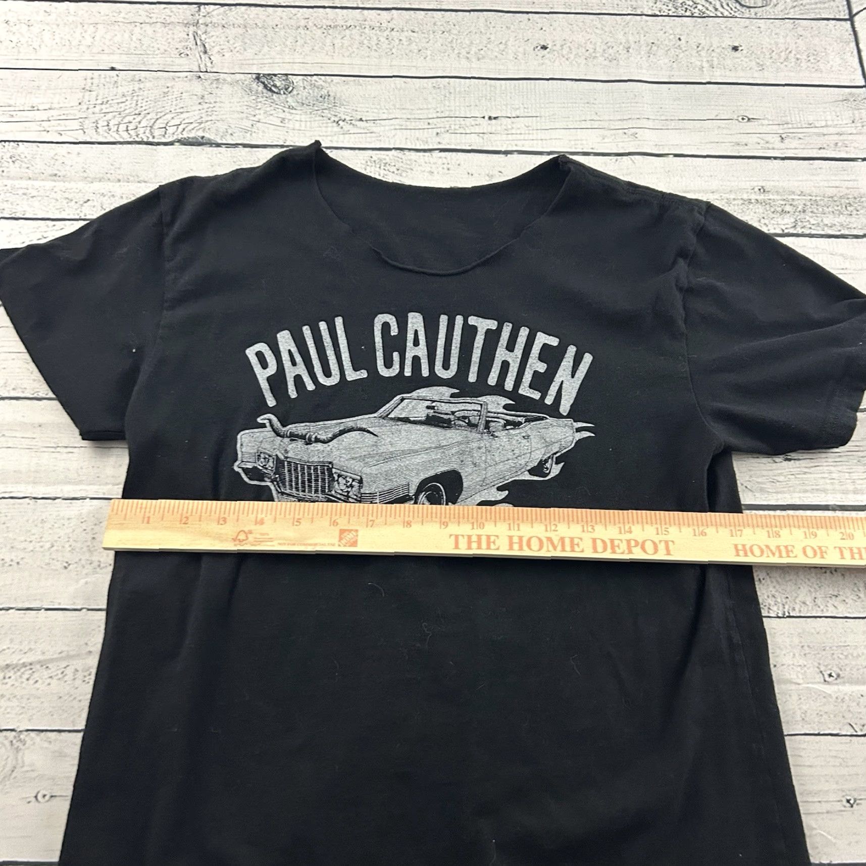 Velvet Paul Cauthen Big Velvet Short Sleeve T Shirt Women's L Black Size L / US 10 / IT 46 - 3 Thumbnail