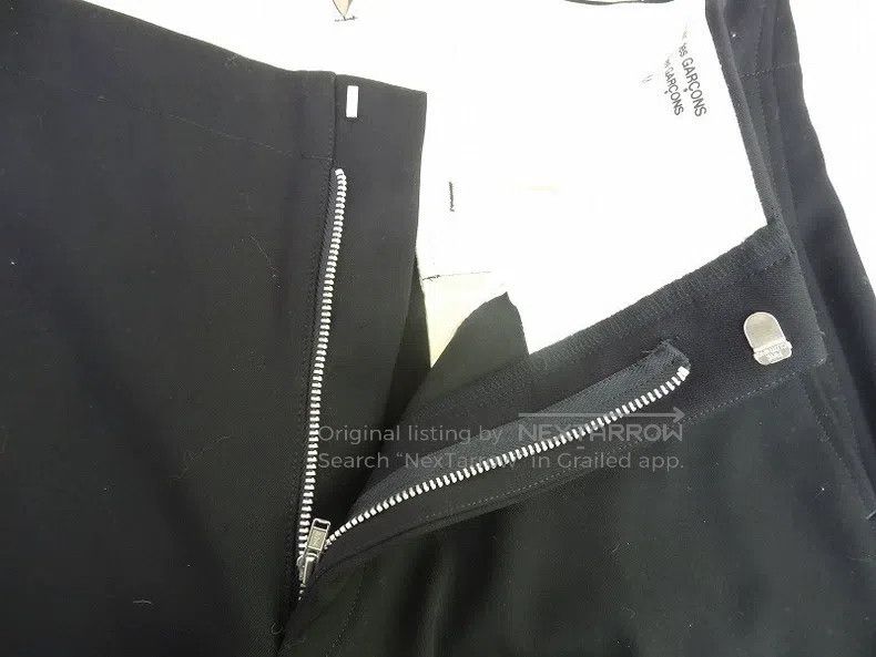 Comme des Garcons Comme Des Garcons size M Black Capris Size 23" - 5 Thumbnail