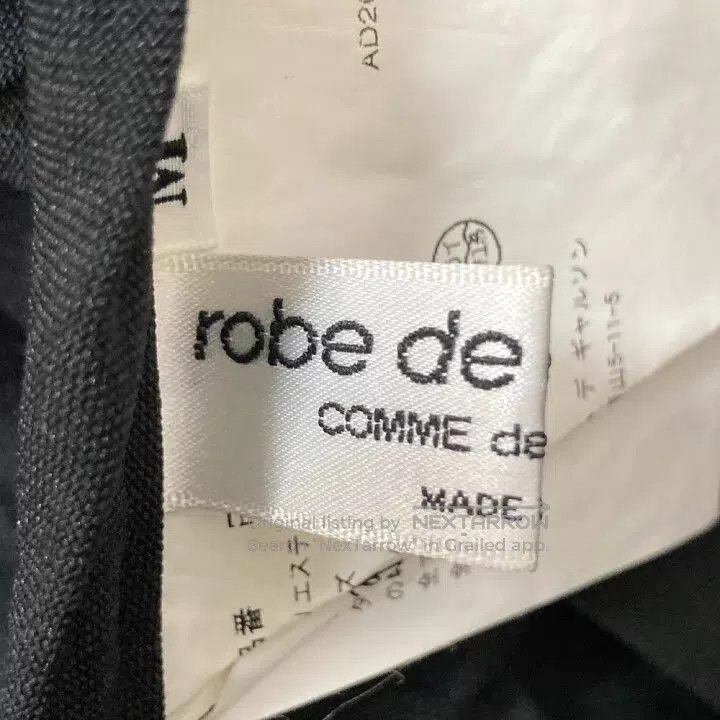 Comme des Garcons Comme des Garcons size M Retro Black Pleated Skirt Size 22" - 6 Thumbnail