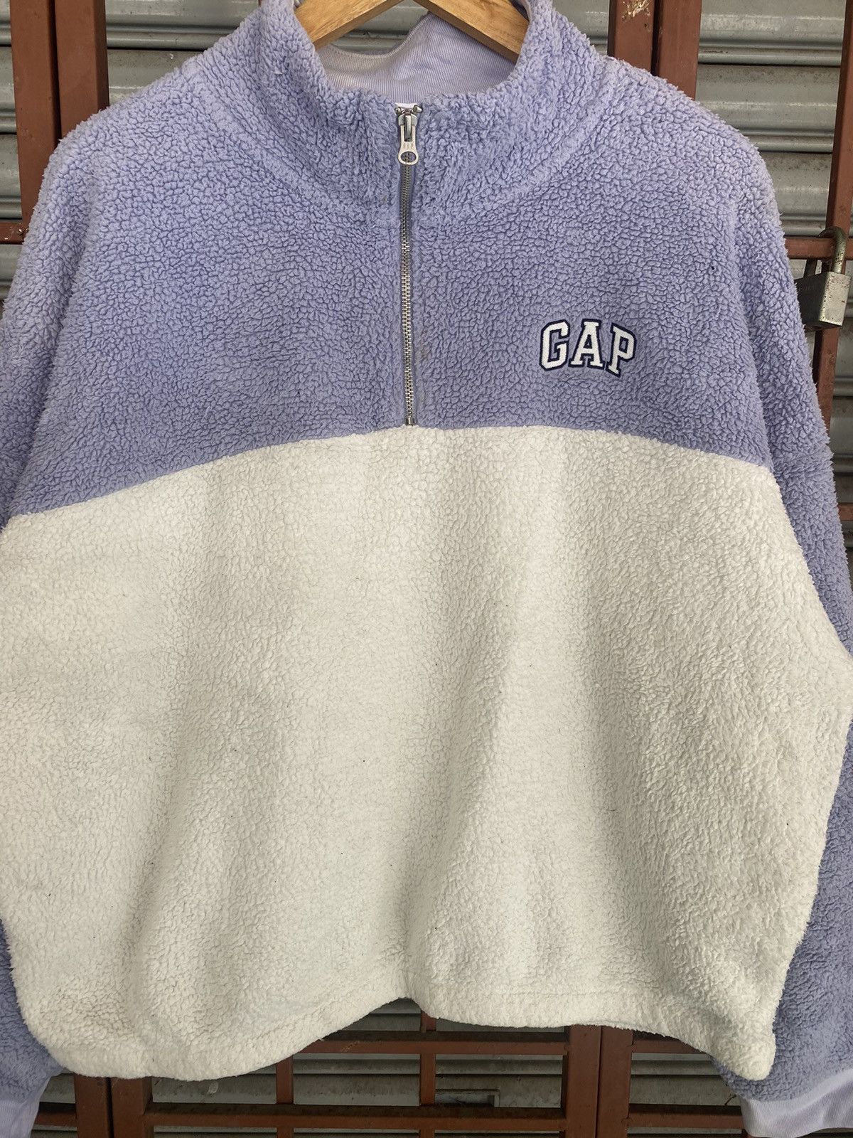 Gap 🔥 Steals 🔥 GAP Half Zipper Baggy Jacket Size US XL / EU 56 / 4 - 5 Thumbnail