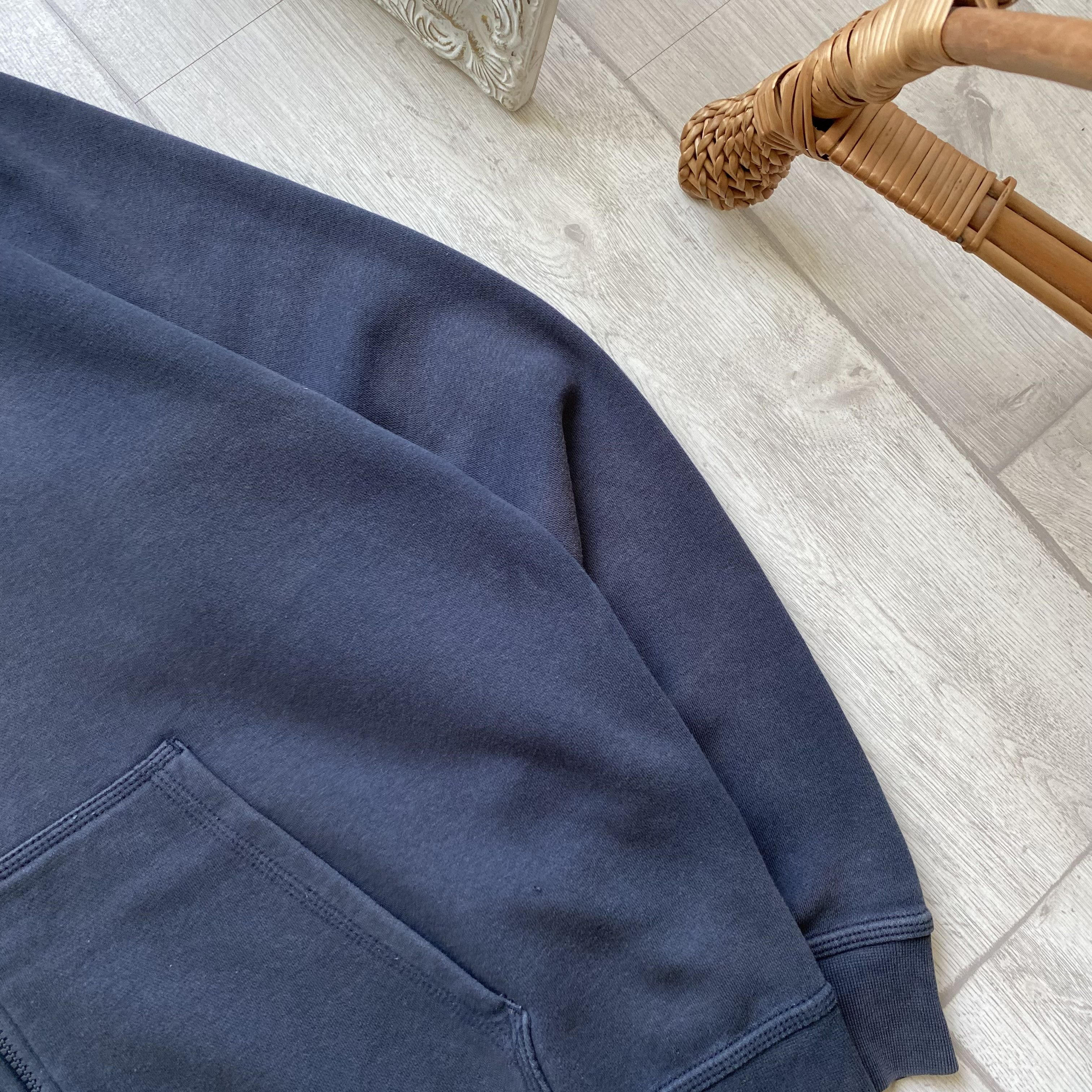 Nike 🦏 Faded Nike Zip up Hoodie Vintage style Skater Surfing Size US XL / EU 56 / 4 - 5 Thumbnail