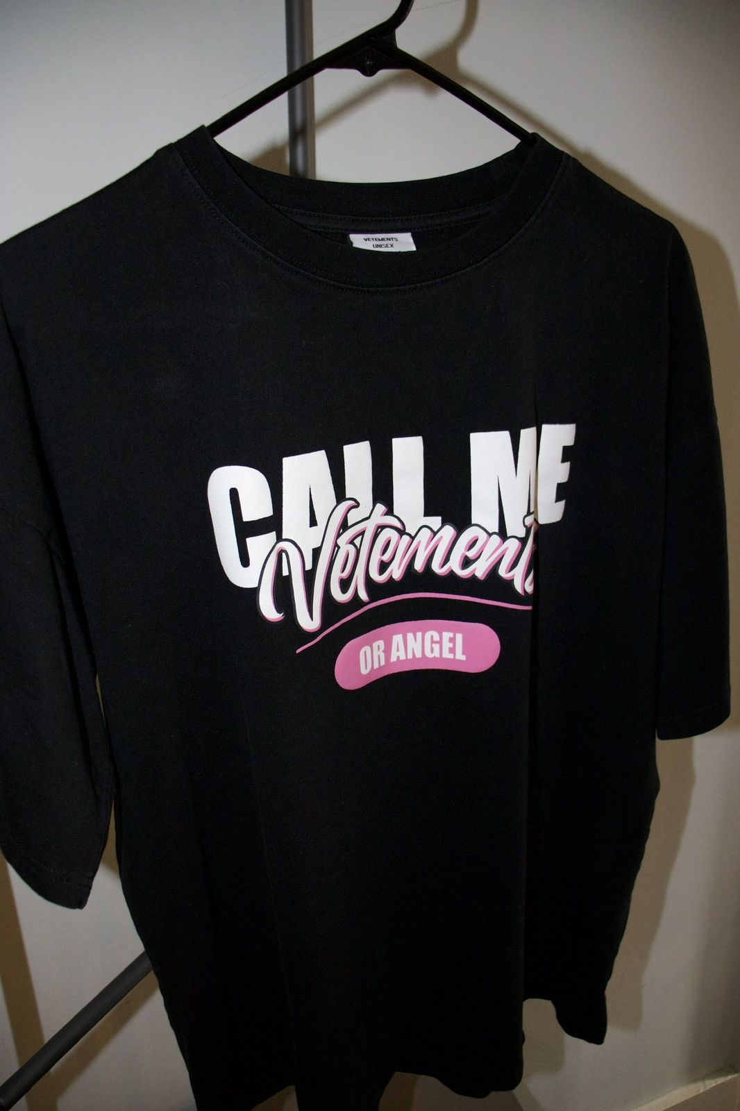 Designer CALL ME VETEMENTS TSHIRT Size US S / EU 44-46 / 1 - 2 Thumbnail