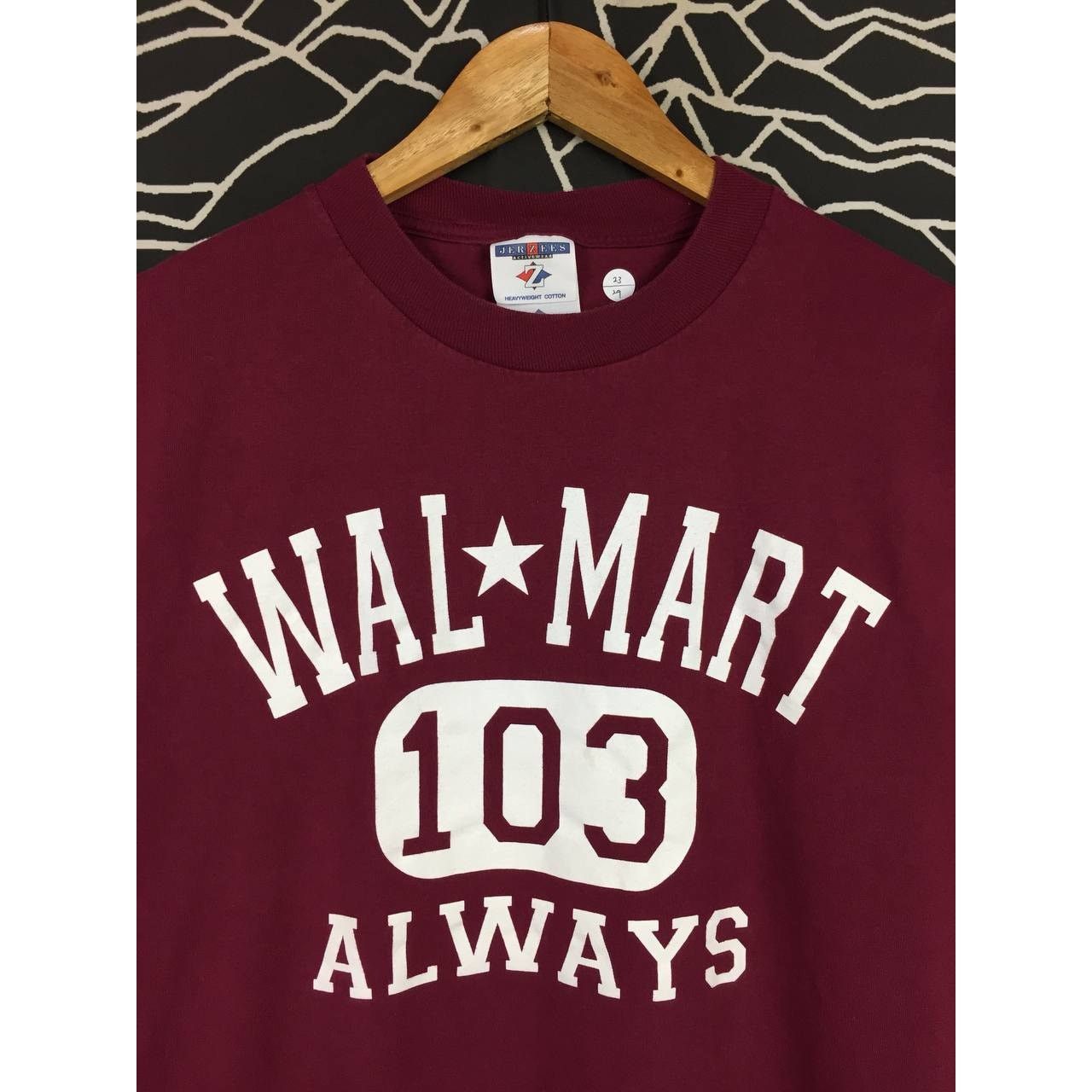 Jerzees × Vintage Jerzees Heavyweight Cotton Wal-Mart 103 Always Promo Tee Size US L / EU 52-54 / 3 - 3 Thumbnail