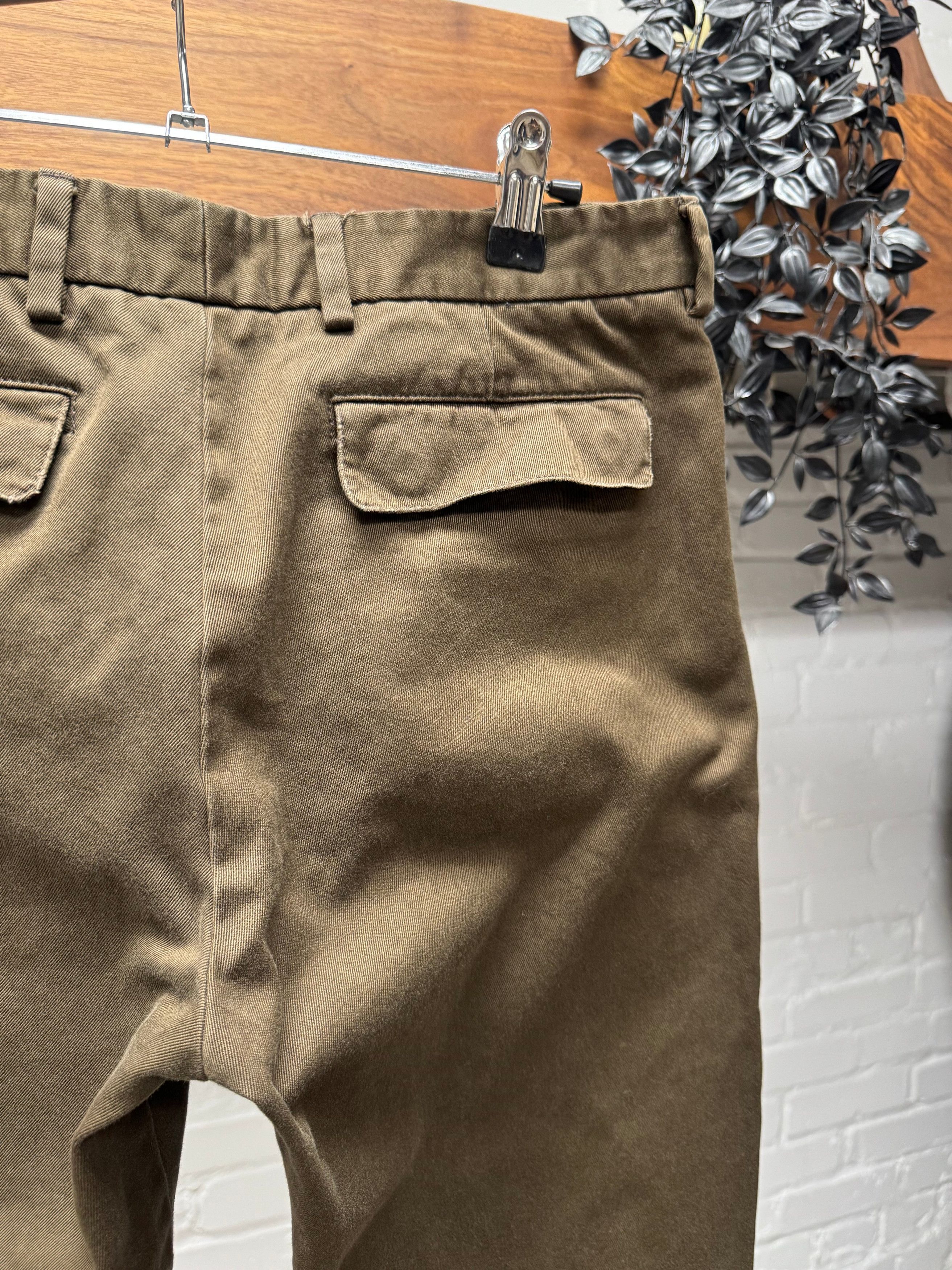 Dior Dior Homme Brown Military Inspired Button Snap Skinny Denim Size US 32 / EU 48 - 5 Thumbnail