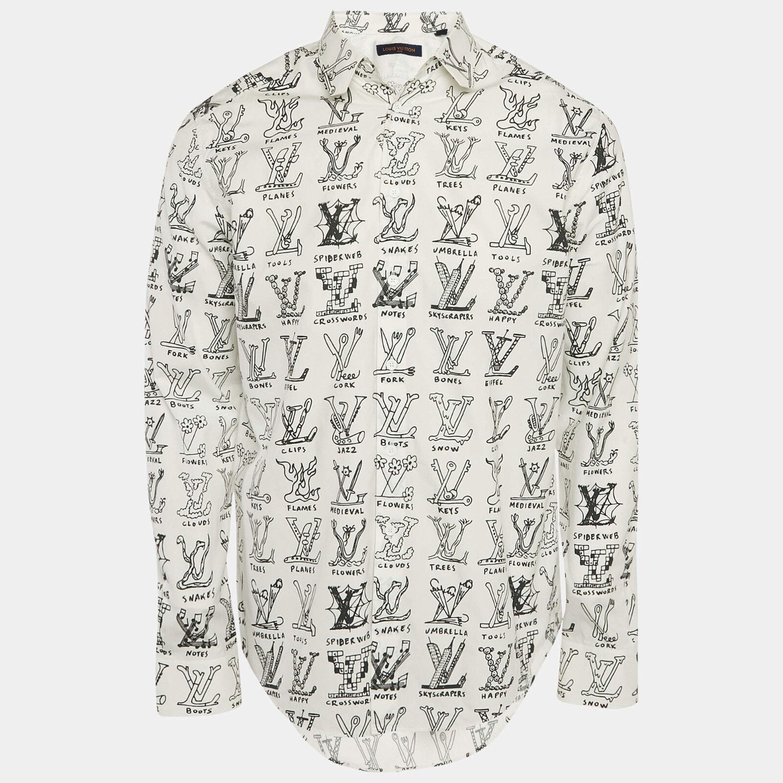 Louis Vuitton Louis Vuitton Placed Graphic Regular Long Sleeve Monogram Size US M / EU 48-50 / 2 - 6 Thumbnail