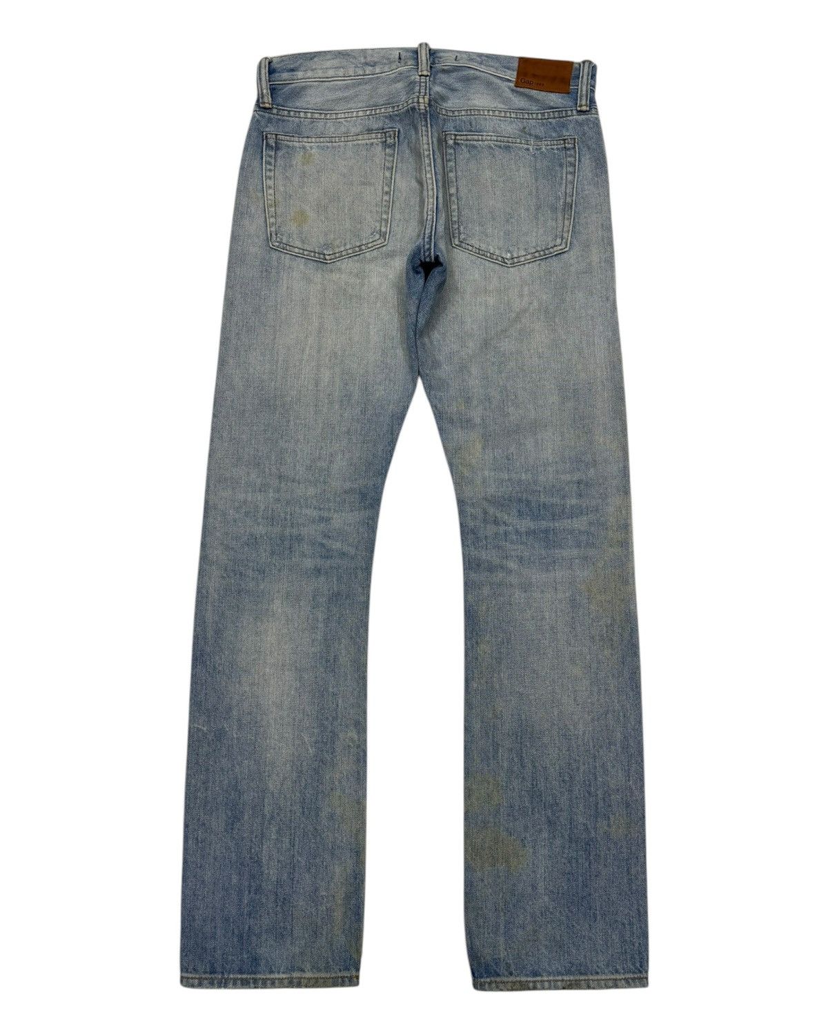 Kapital 🔥Kaihara Japanese Selvedge Denim Gap Slim Light Rip Repair Size US 31 - 9 Thumbnail