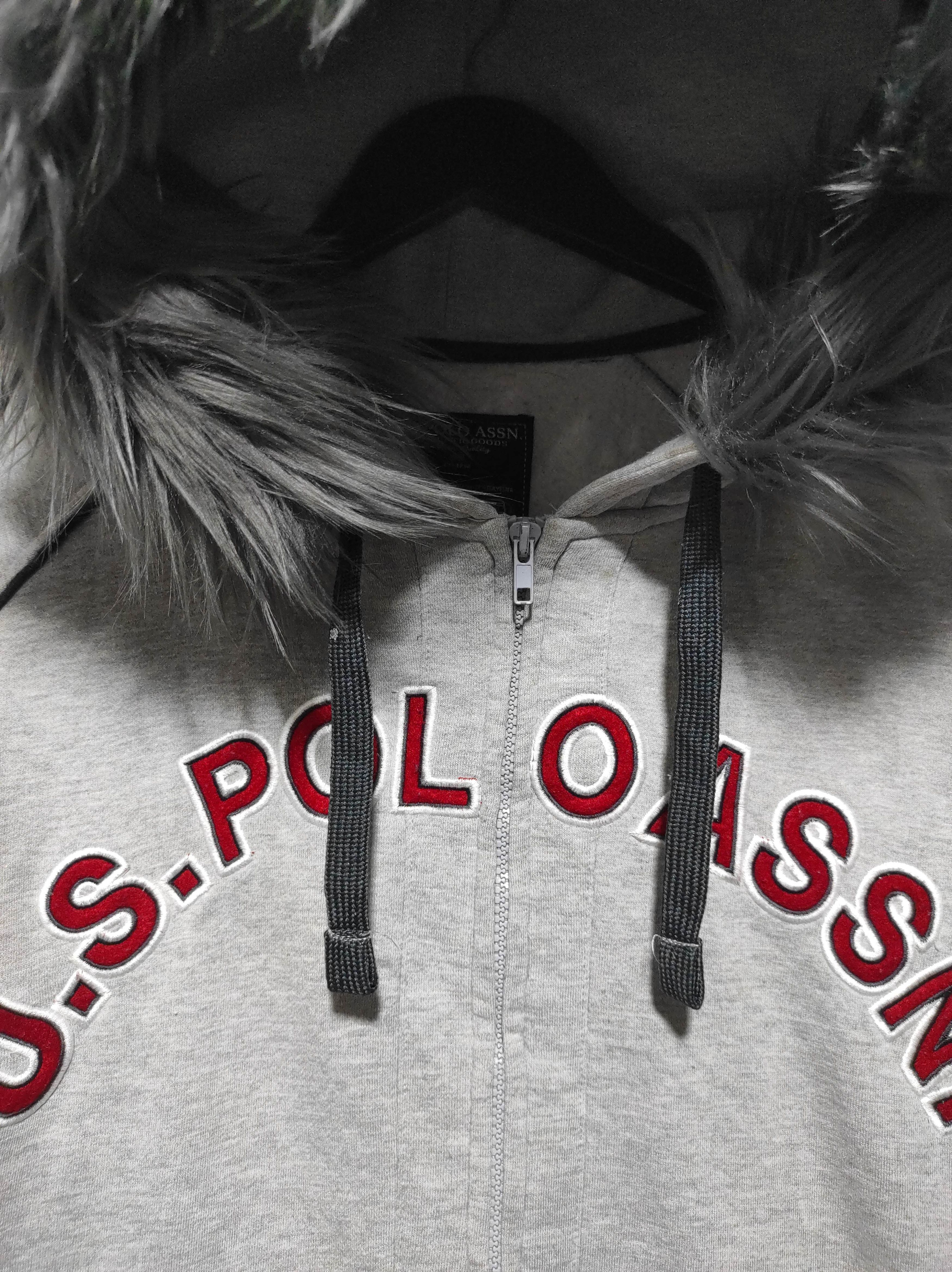 Le Grande Bleu (L.G.B.) U.S. Polo Assn. Zipper Fur Hoodie LGB style Size US L / EU 52-54 / 3 - 7 Thumbnail
