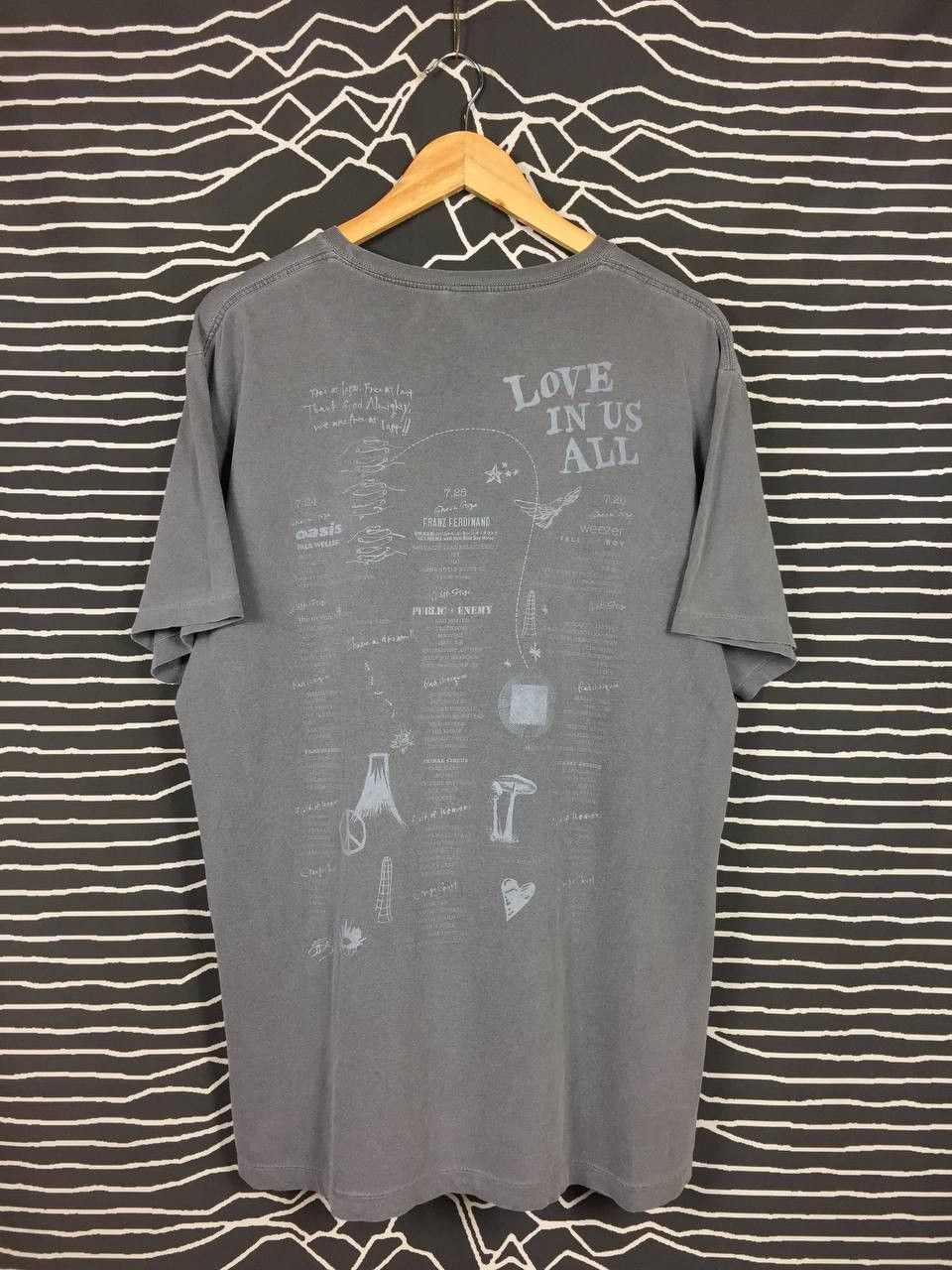 Band Tees Vtg Fuji Rock Festival 2009 Love In Us All Tee Size US XL / EU 56 / 4 - 4 Thumbnail
