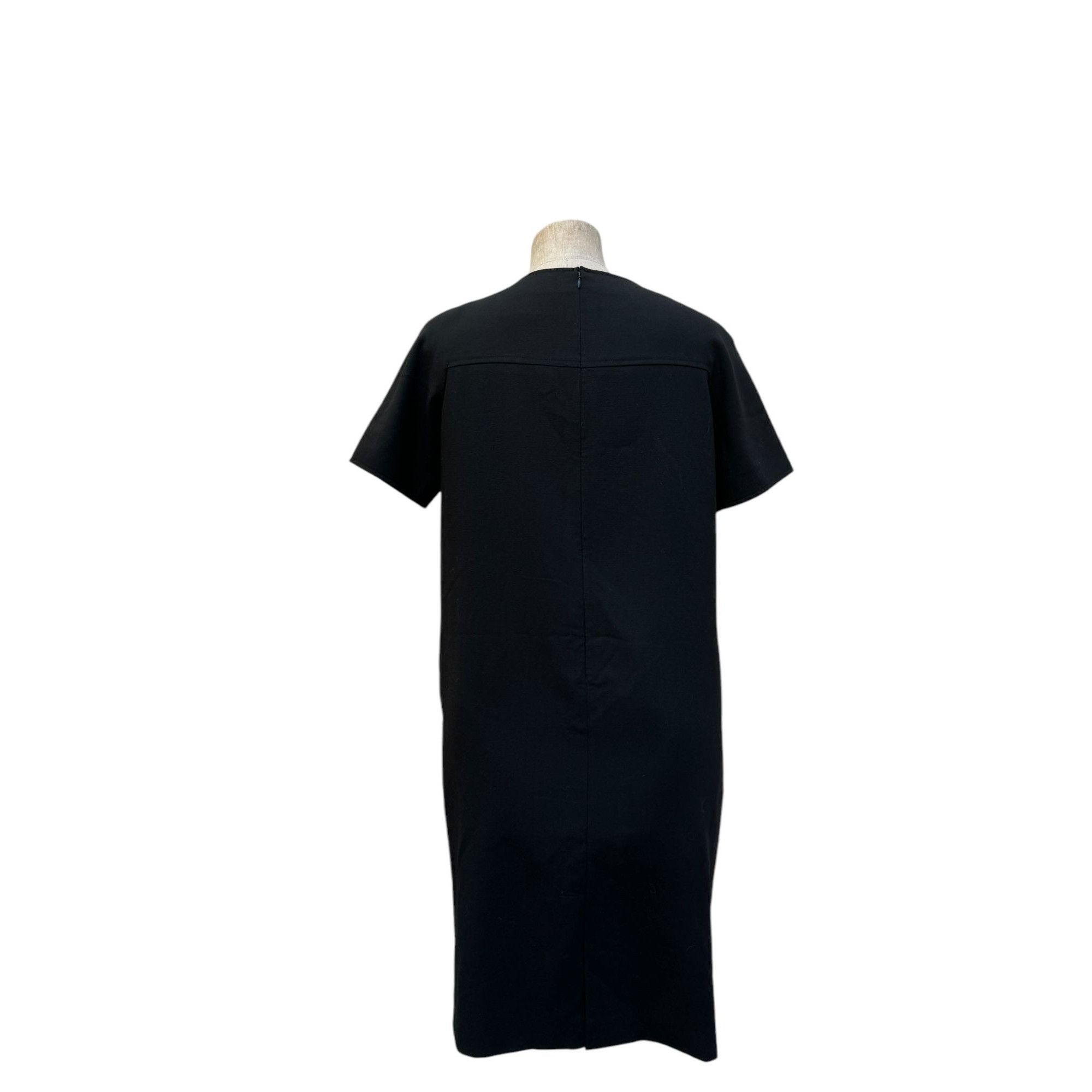 Balenciaga Vintage Black Wool Dress Size M / US 6-8 / IT 42-44 - 5 Thumbnail