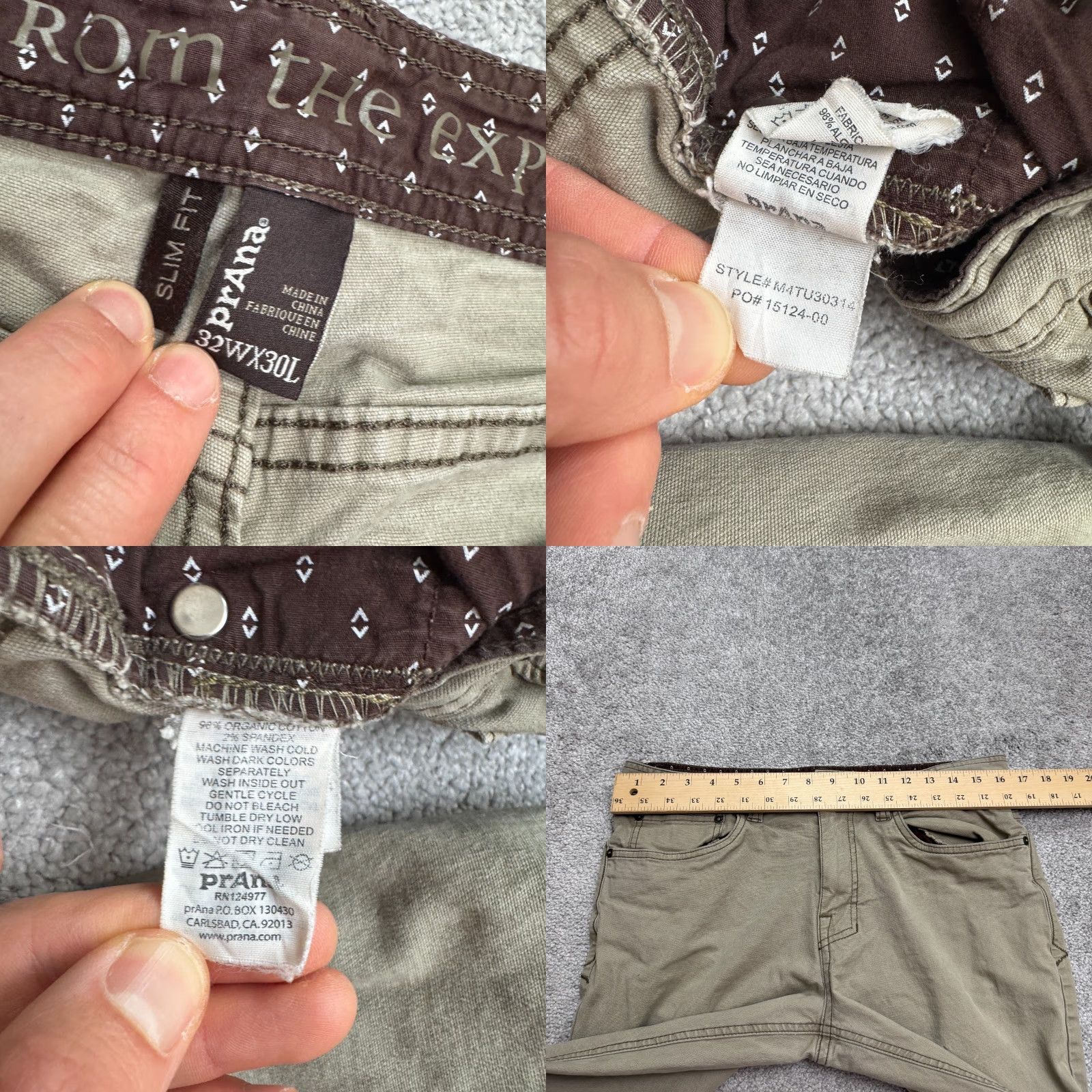 Prana VINTAGE? No. Size US 32 / EU 48 - 9 Thumbnail