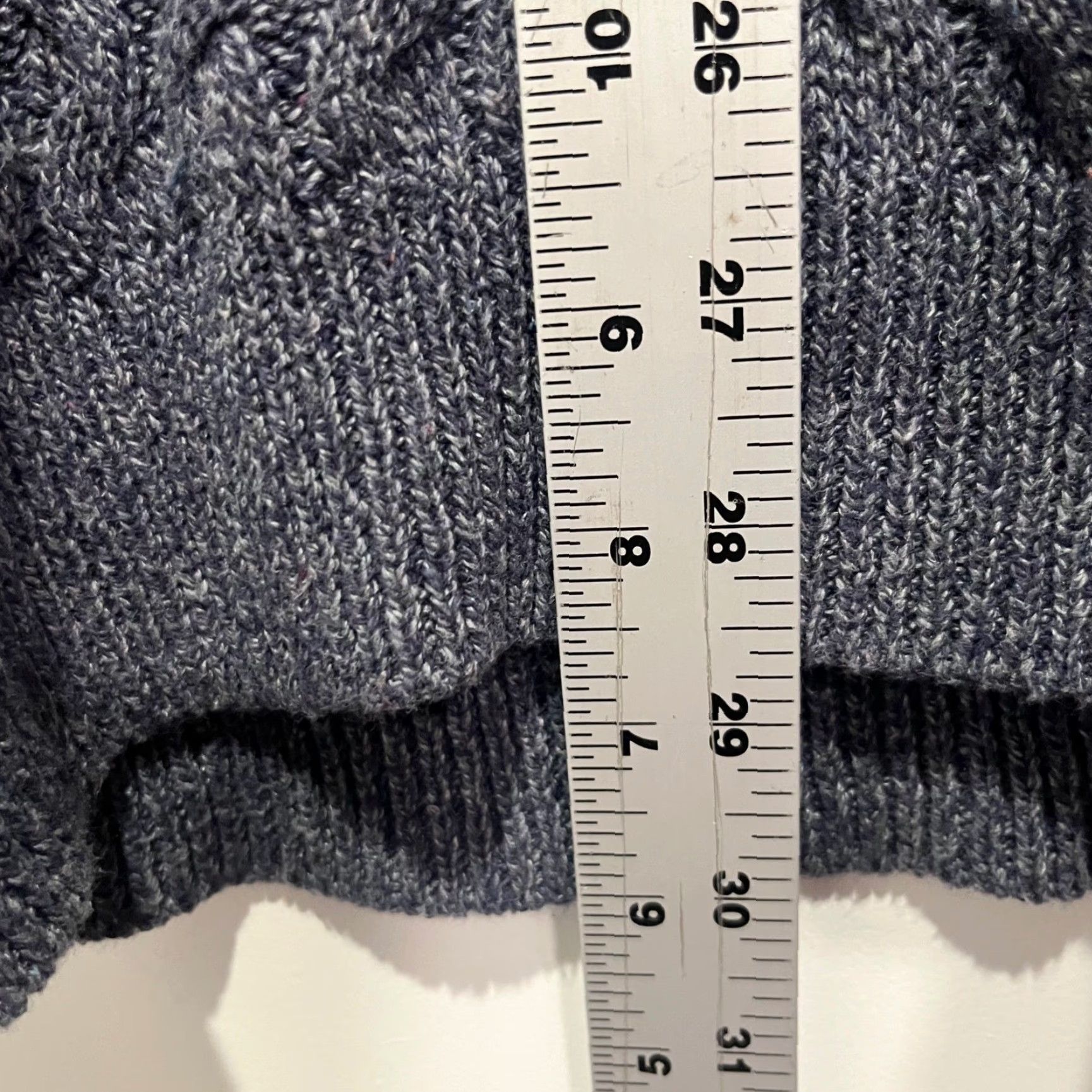 Gramicci Gramicci Gray Cable Knit Hemp Organic Cotton Blend Crewneck Sweater Mens S Size US S / EU 44-46 / 1 - 6 Thumbnail