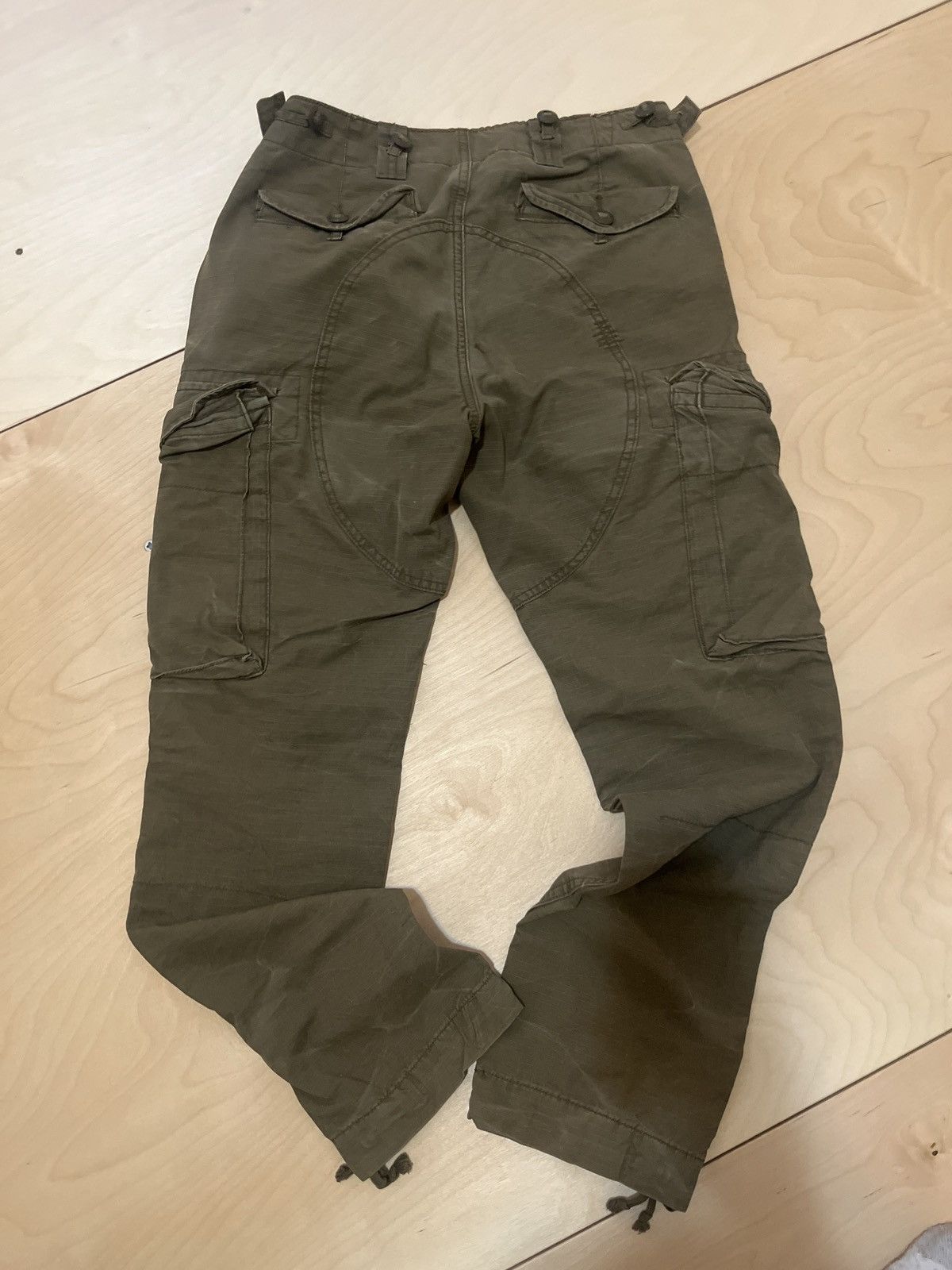 Image of Polo Ralph Lauren x Rrl Ralph Lauren Combat Trousers- Polo Plpc in Green, Men's (Size 30)