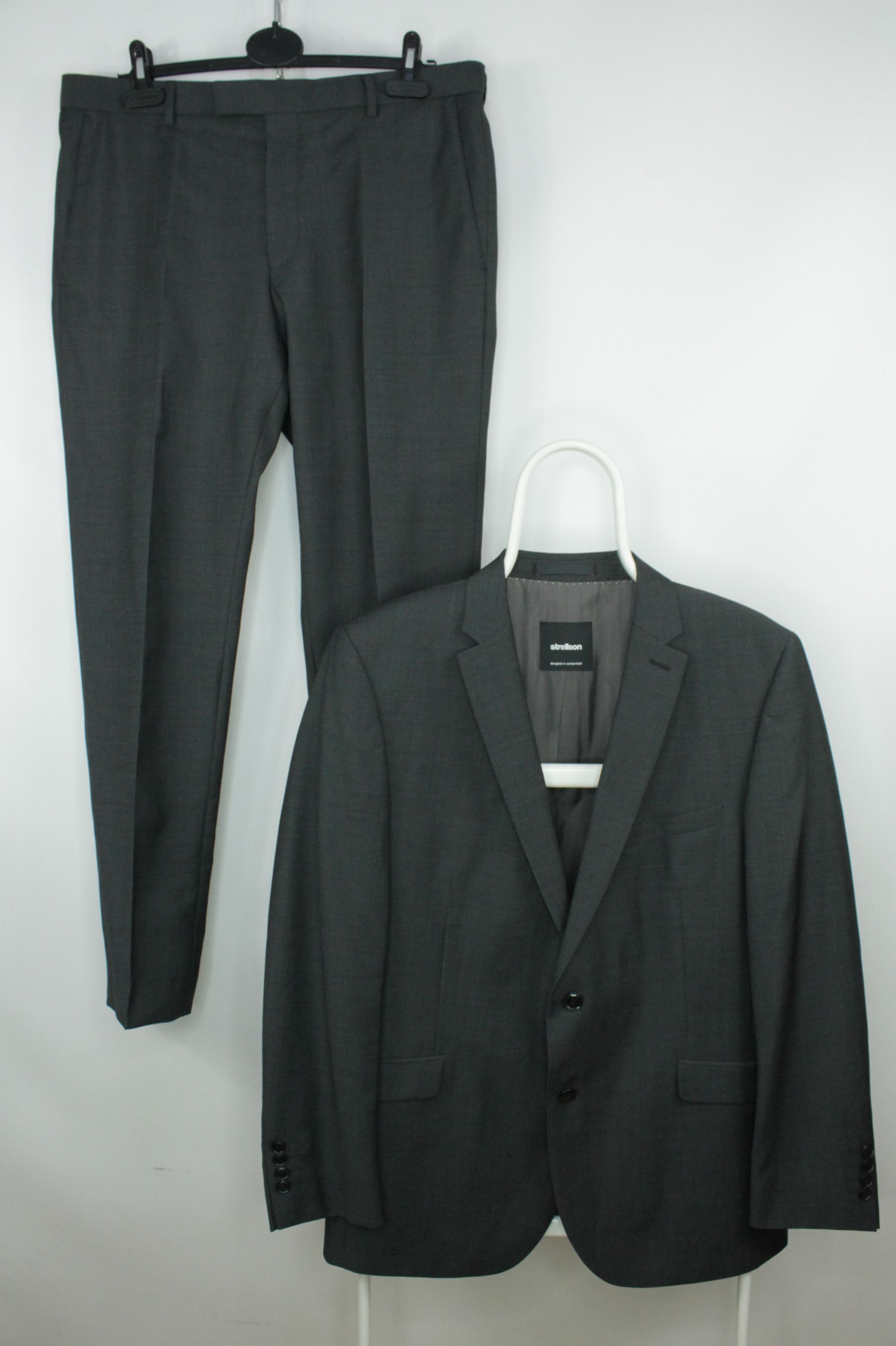 Strellson Strellson Allen Mercer Marsotto Wool Slim Fit Men's Suit Size 40R - 1 Thumbnail